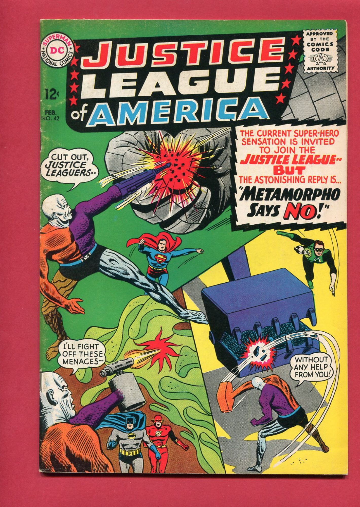 Justice League of America #42, Feb 1966, 6.5 FN+