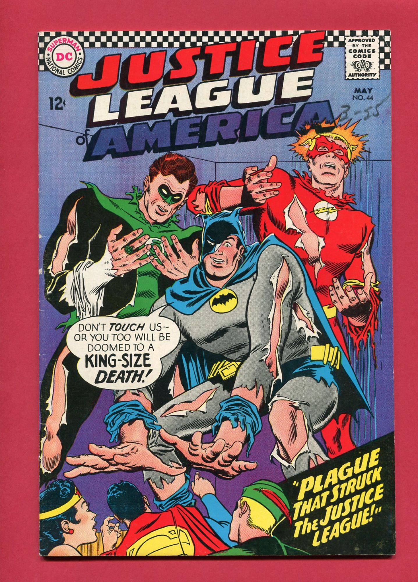 Justice League of America #44, May 1966, 5.5 FN-