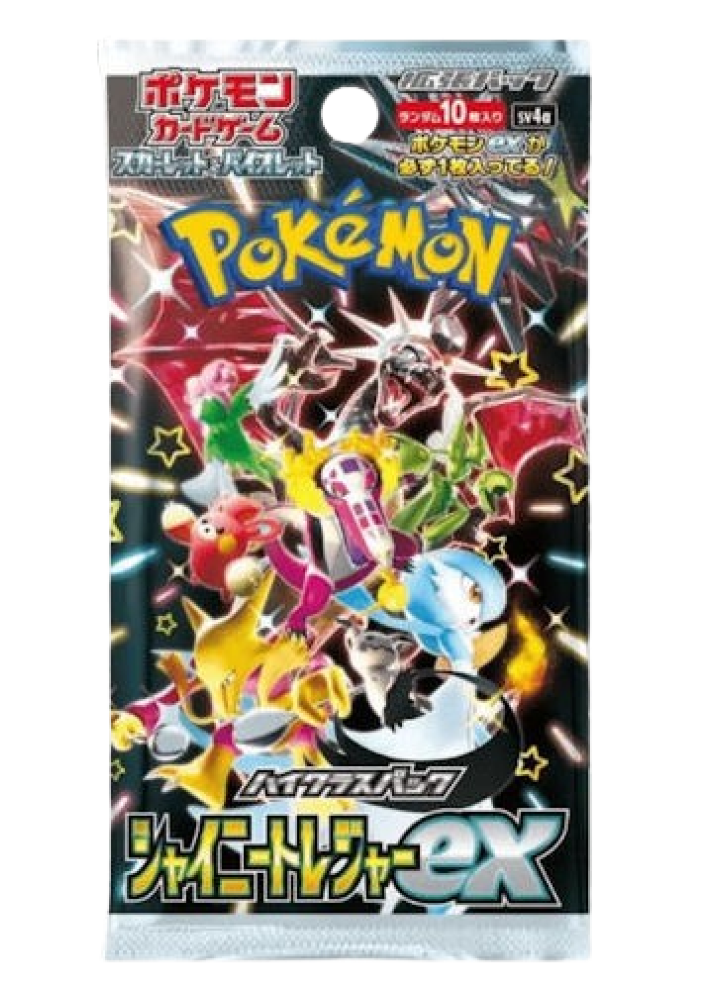 Shiny Treaure ex Japanese Booster Pack, SV4a