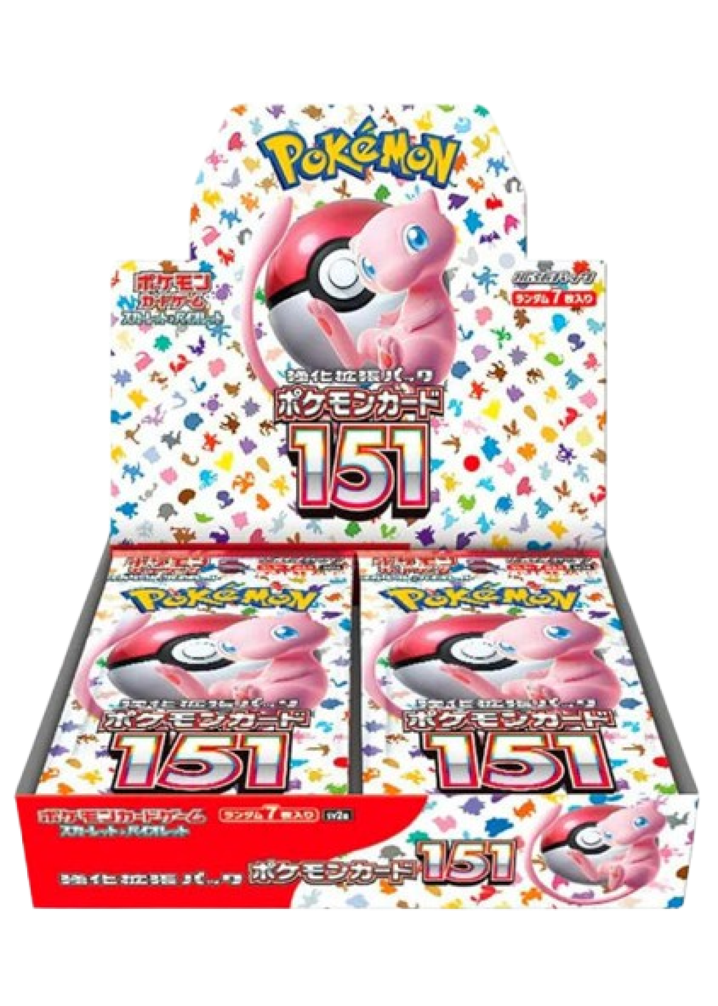 Pokemon Card 151 Japanese Booster Box, SV2a