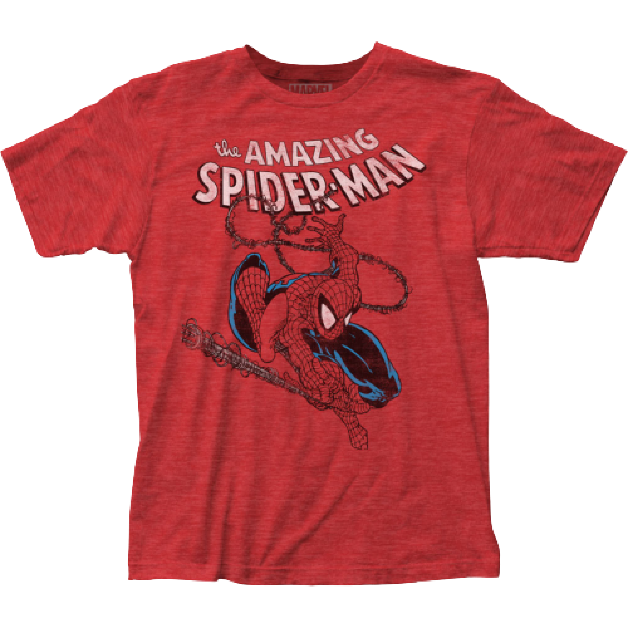 The Amazing Spider-Man Swinging Mens T-Shirt 2XLarge 