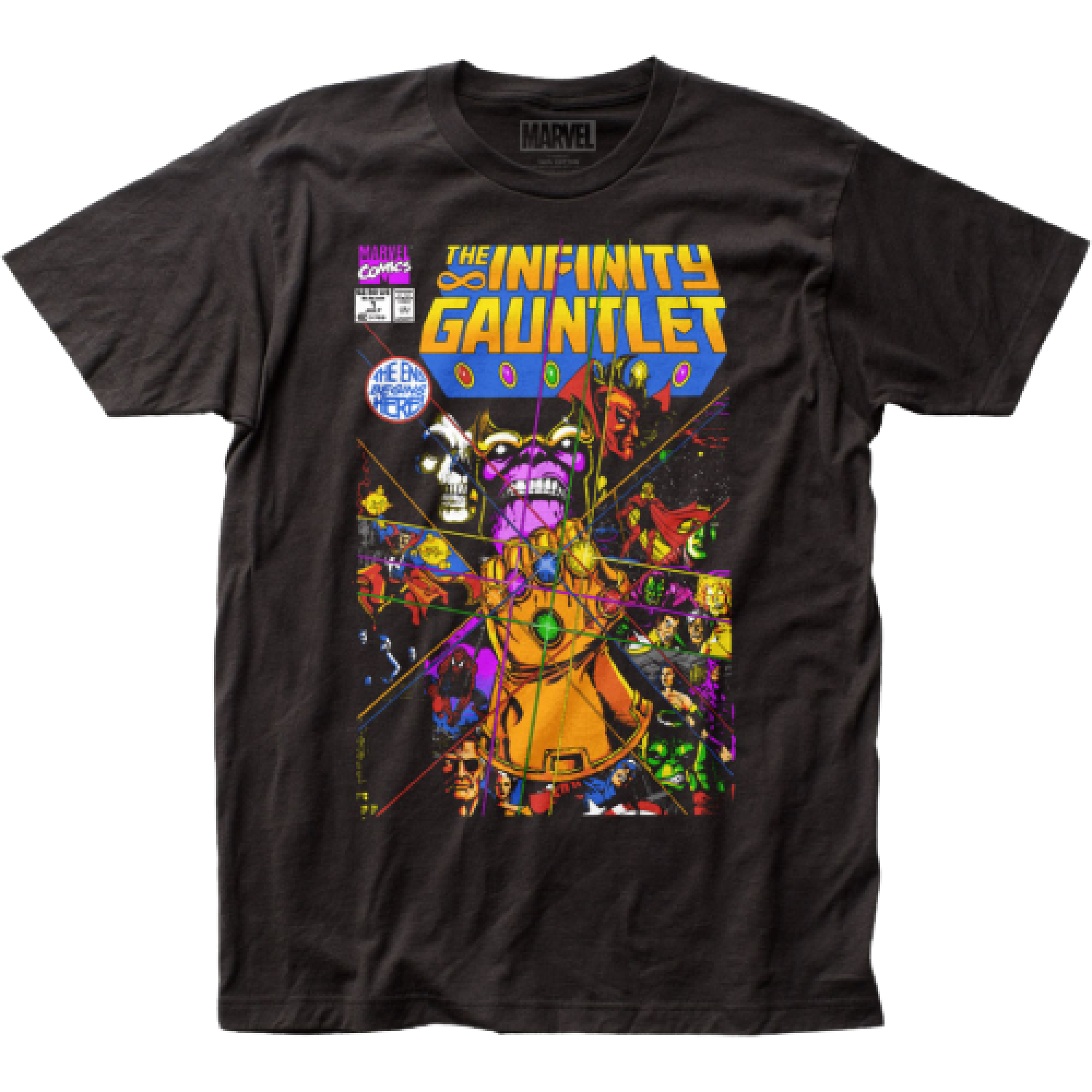 The Infinity Gauntlet #1 Comic Cover Mens T-Shirt Medium 