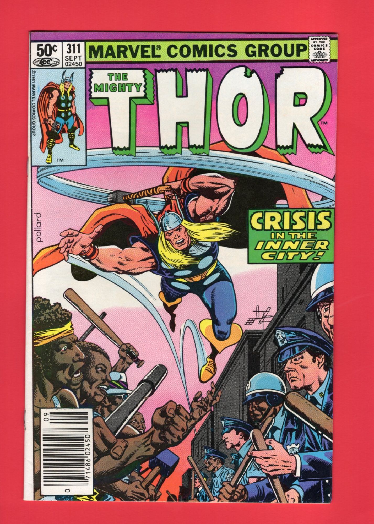 Thor #311, Sep 1981, 8.0 VF, Newsstand
