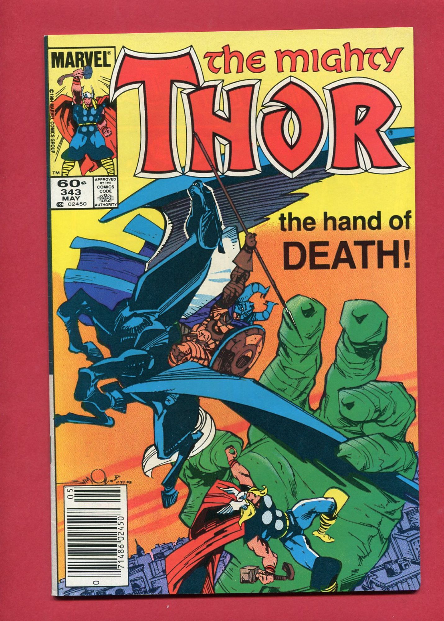 Thor #343, May 1984, 7.5 VF-