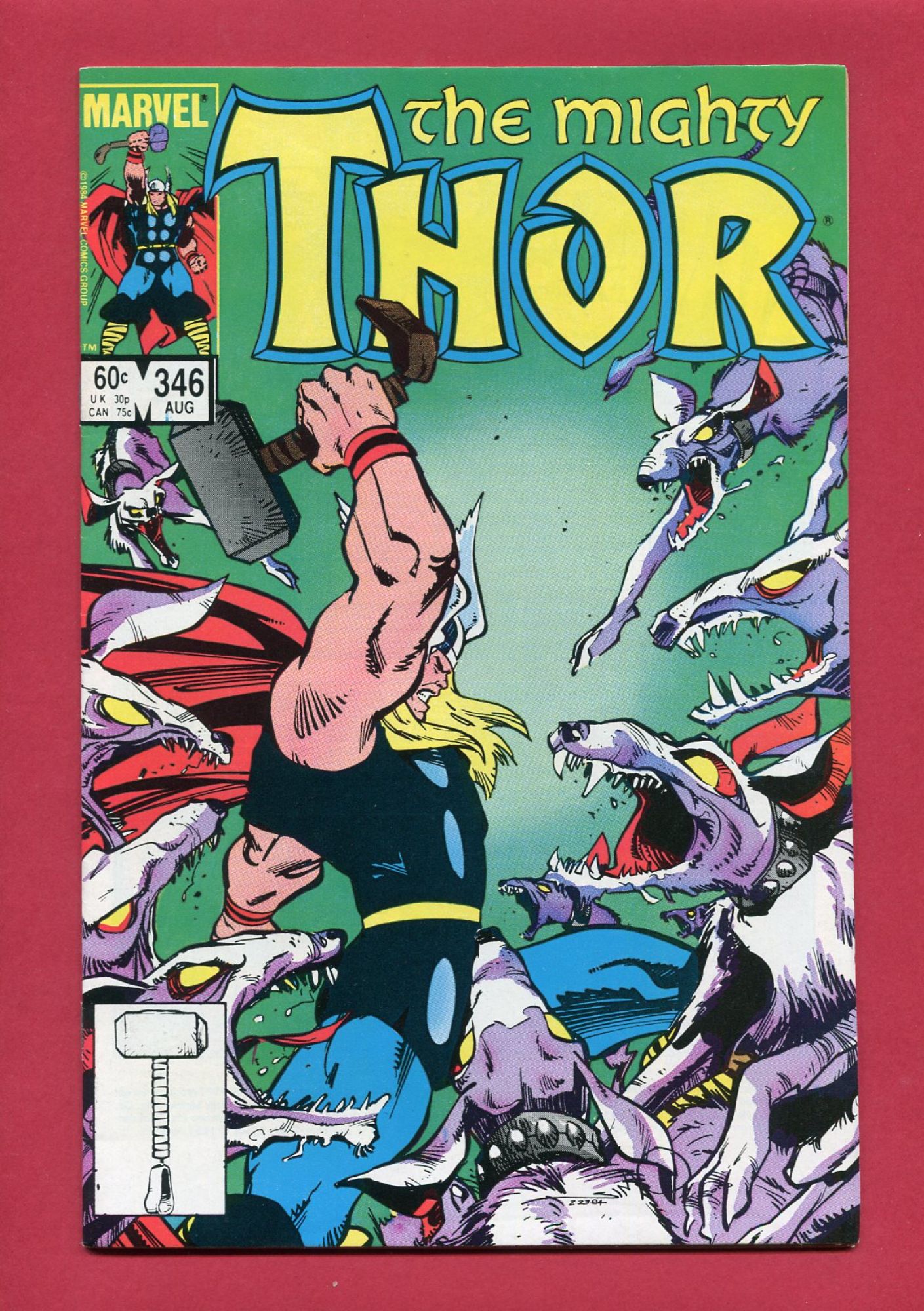 Thor #346, Aug 1984, 8.0 VF