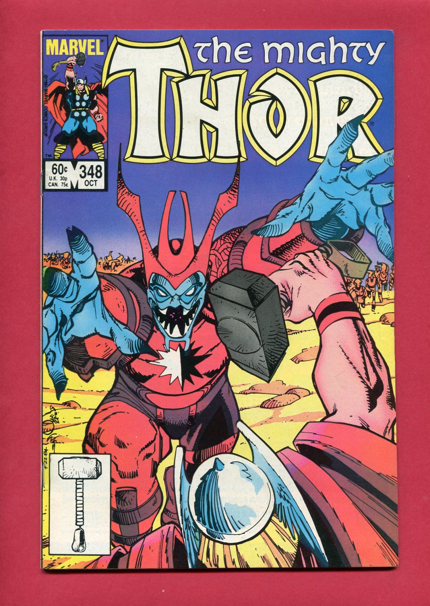 Thor #348, Oct 1984, 7.5 VF-