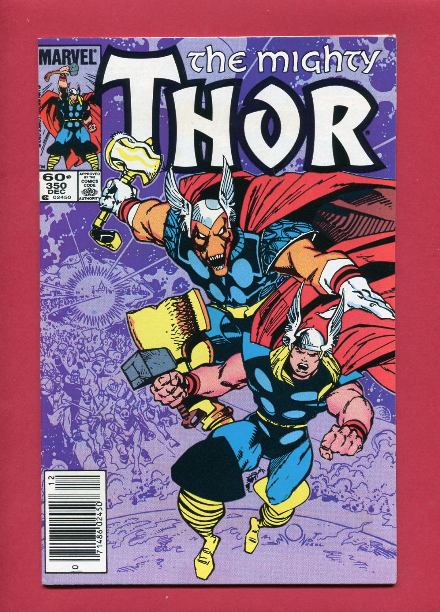 Thor #350, Dec 1984, 8.5 VF+