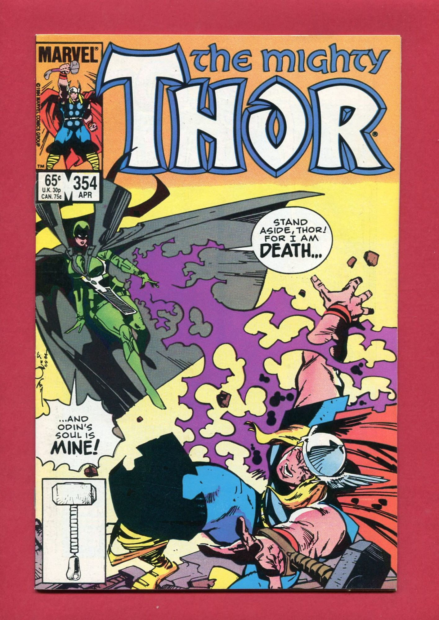 Thor #354, Apr 1985, 7.5 VF-