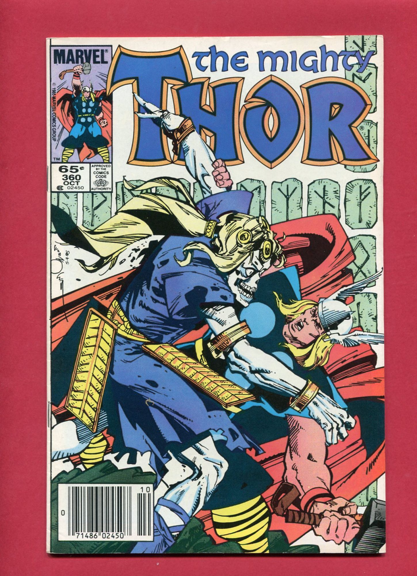 Thor #360, Oct 1985, 8.5 VF+
