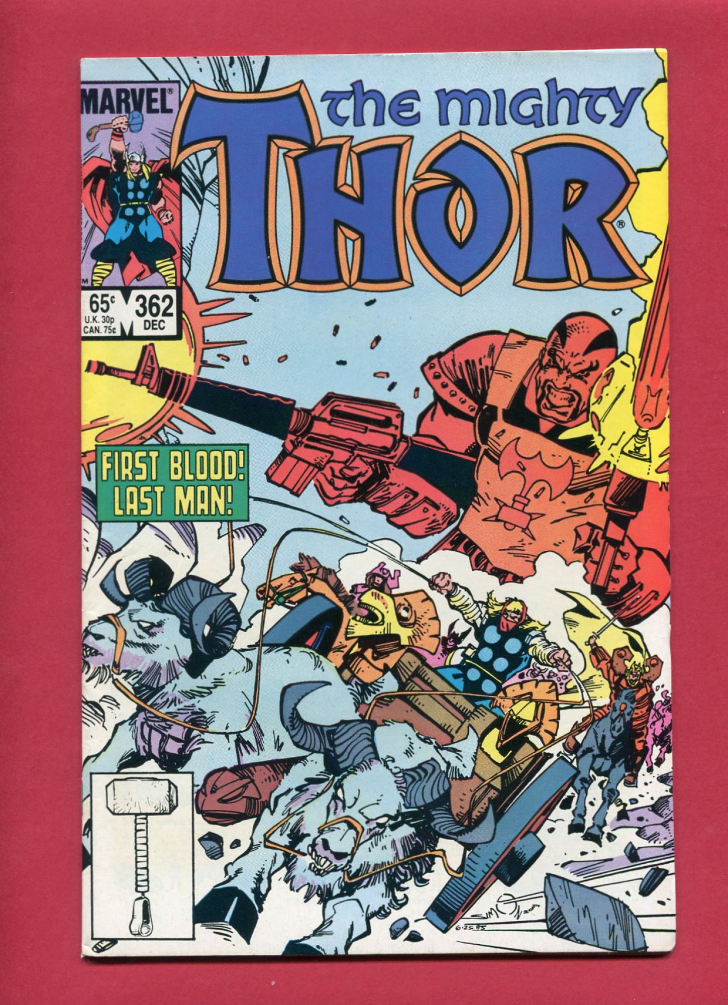 Thor #362, Dec 1985, 8.0 VF