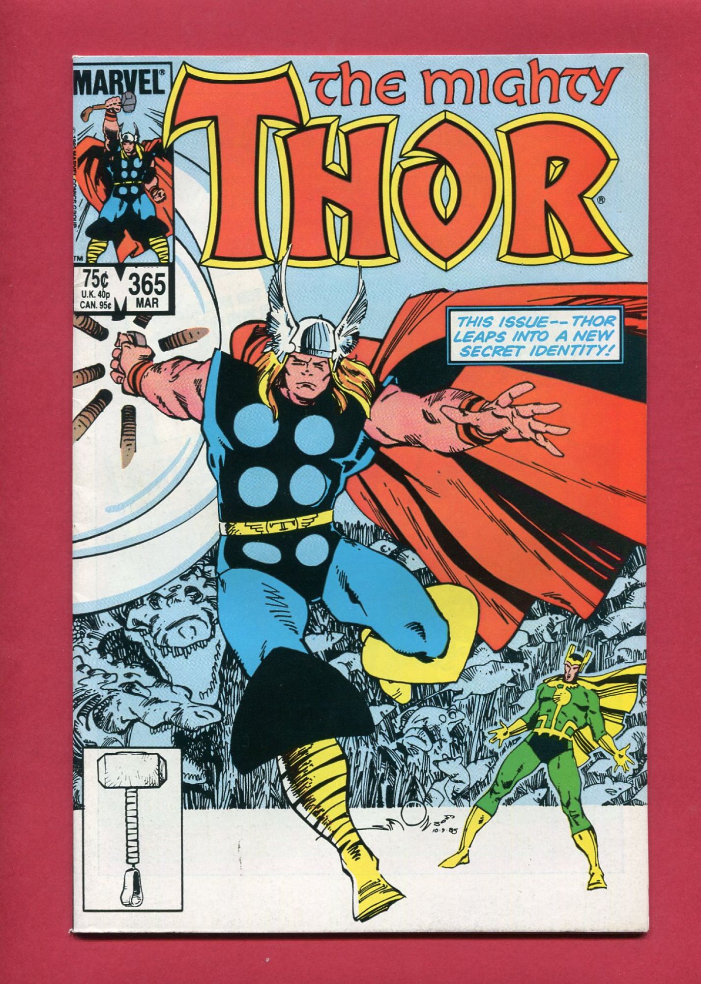 Thor #365, Mar 1986, 7.5 VF-