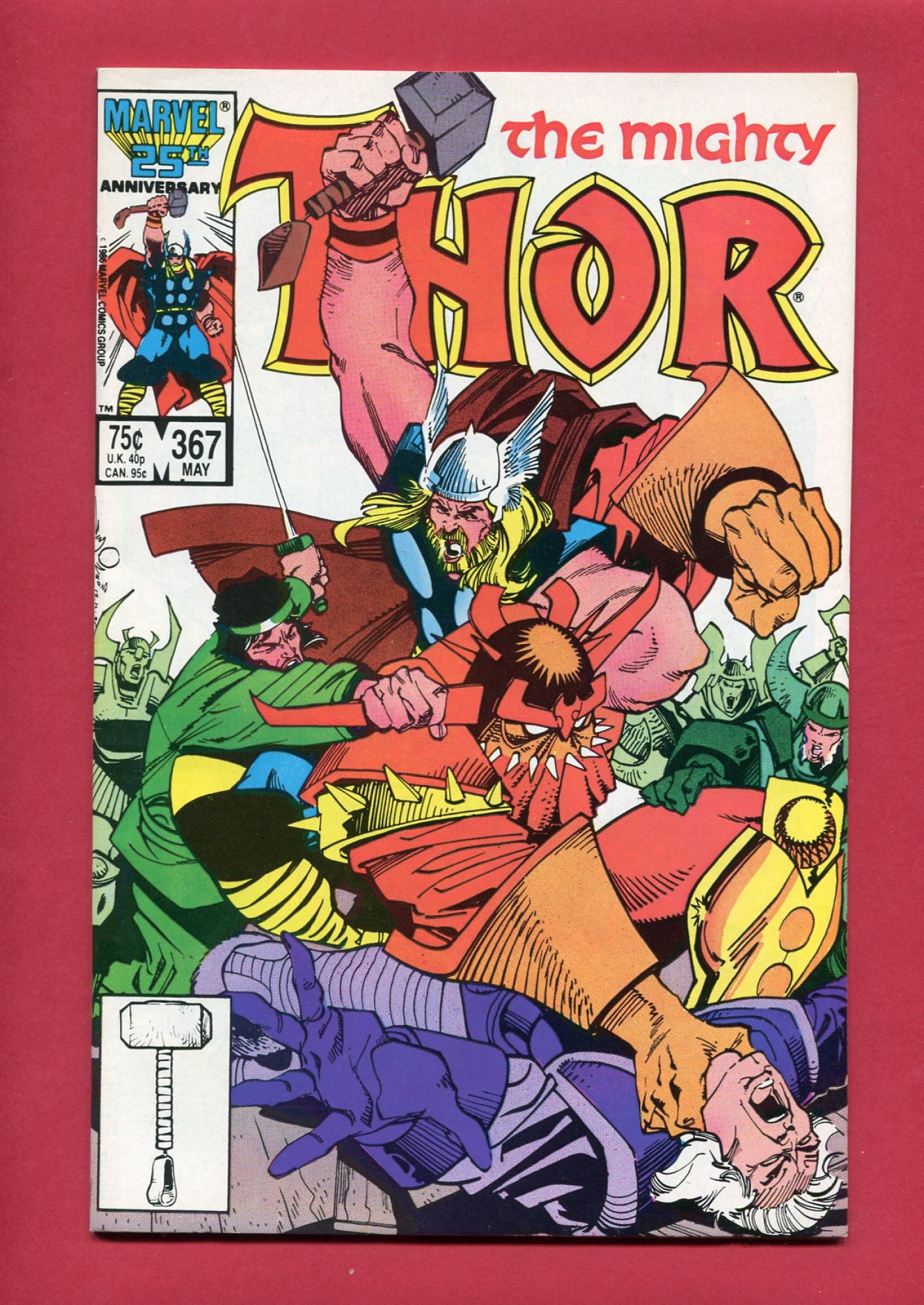Thor #367, May 1986, 8.0 VF