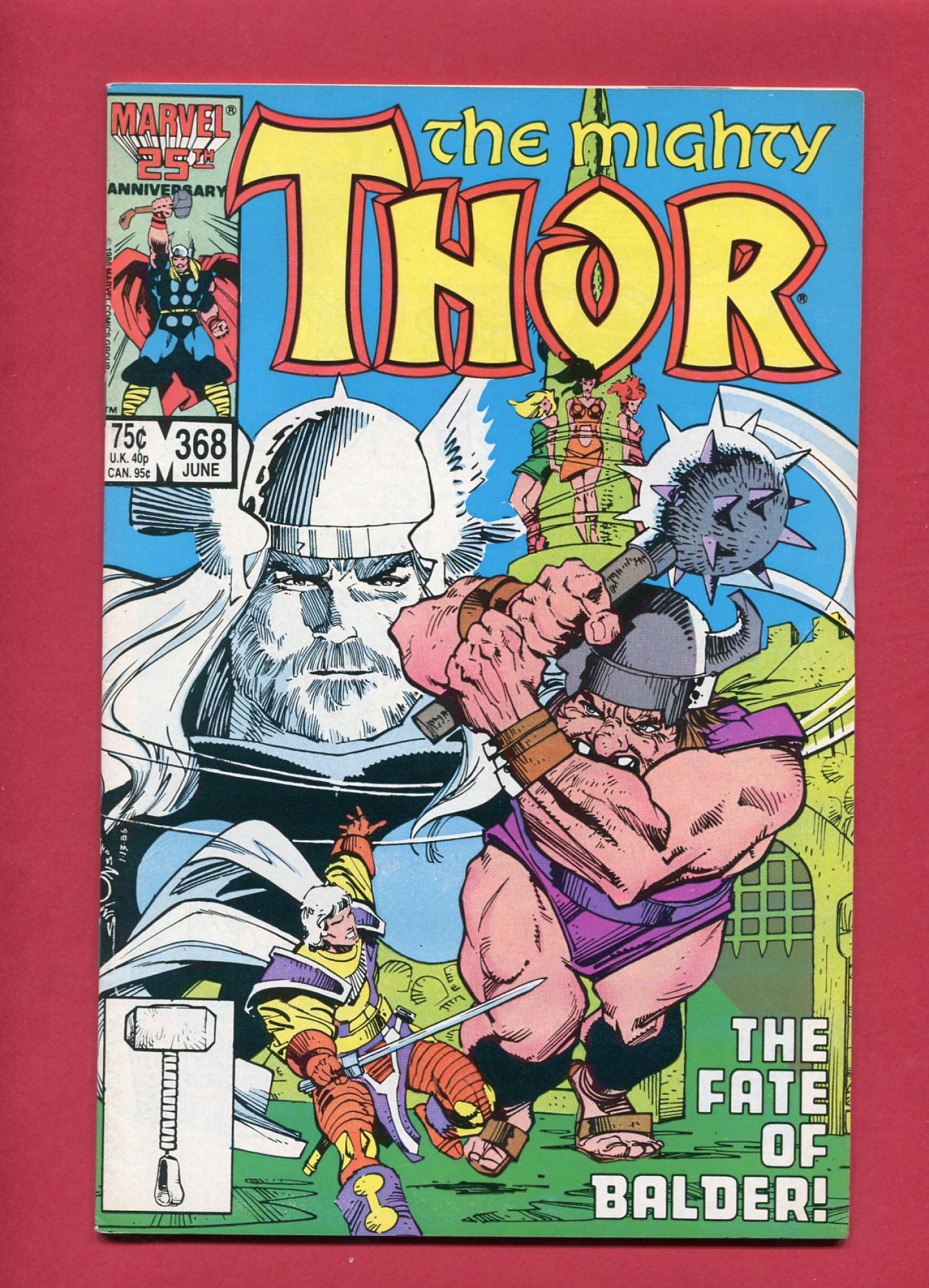 Thor #368, Jun 1986, 8.5 VF+