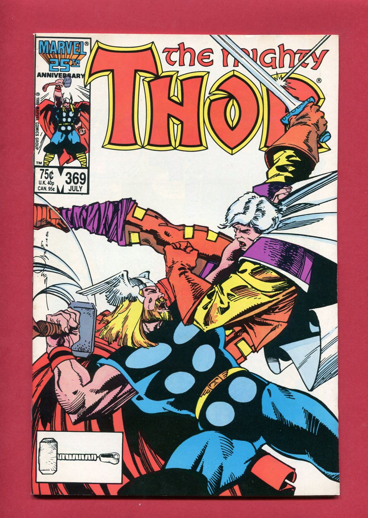 Thor #369, Jul 1986, 8.5 VF+