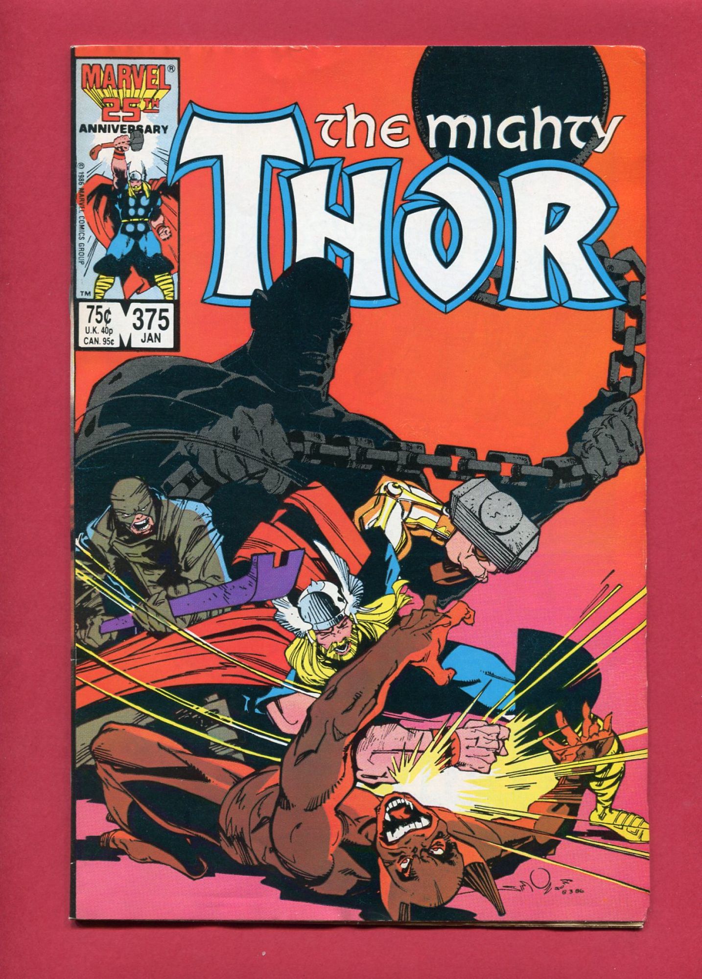 Thor #375, Jan 1987, 7.5 VF-