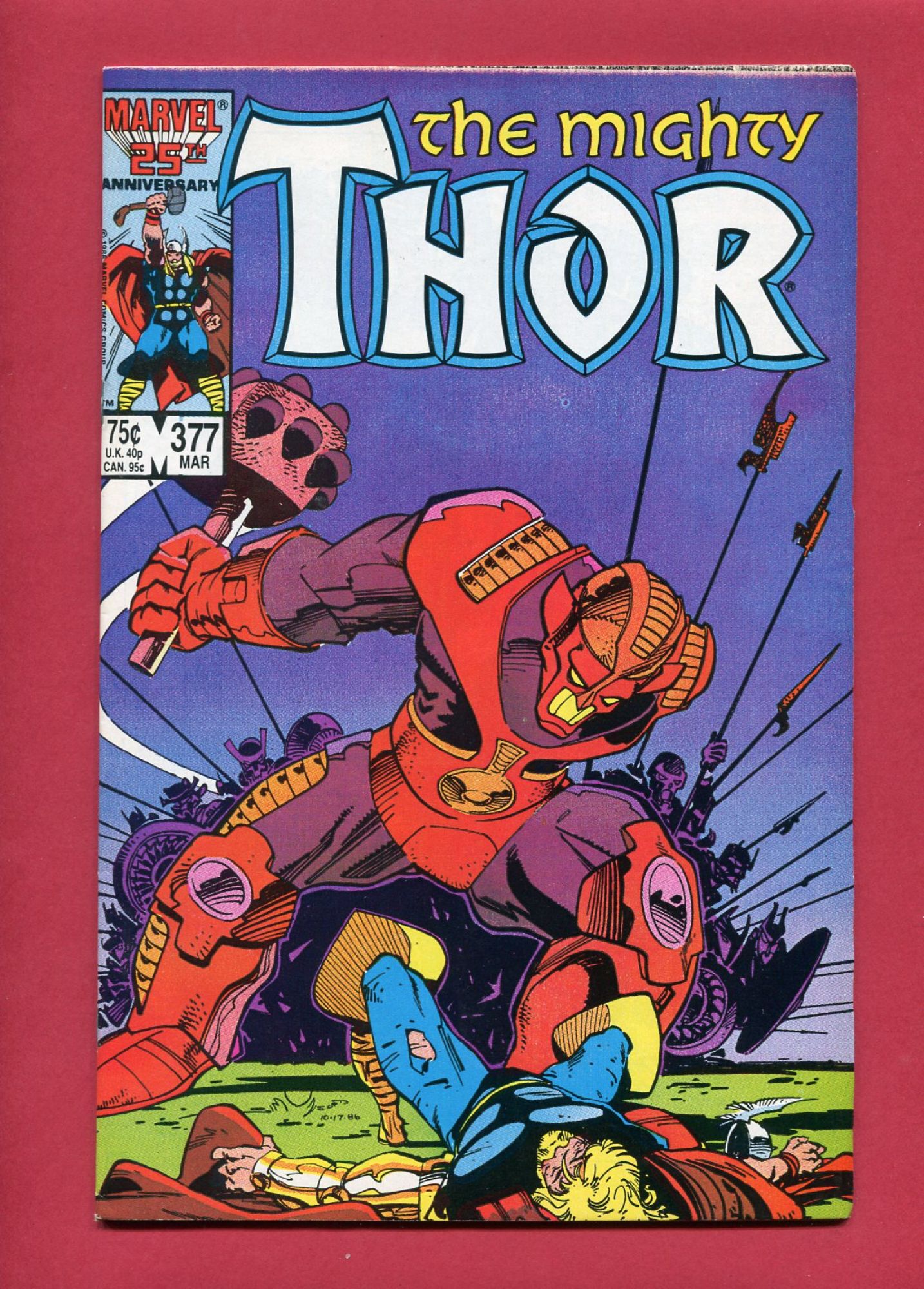 Thor #377, Mar 1987, 6.5 FN+