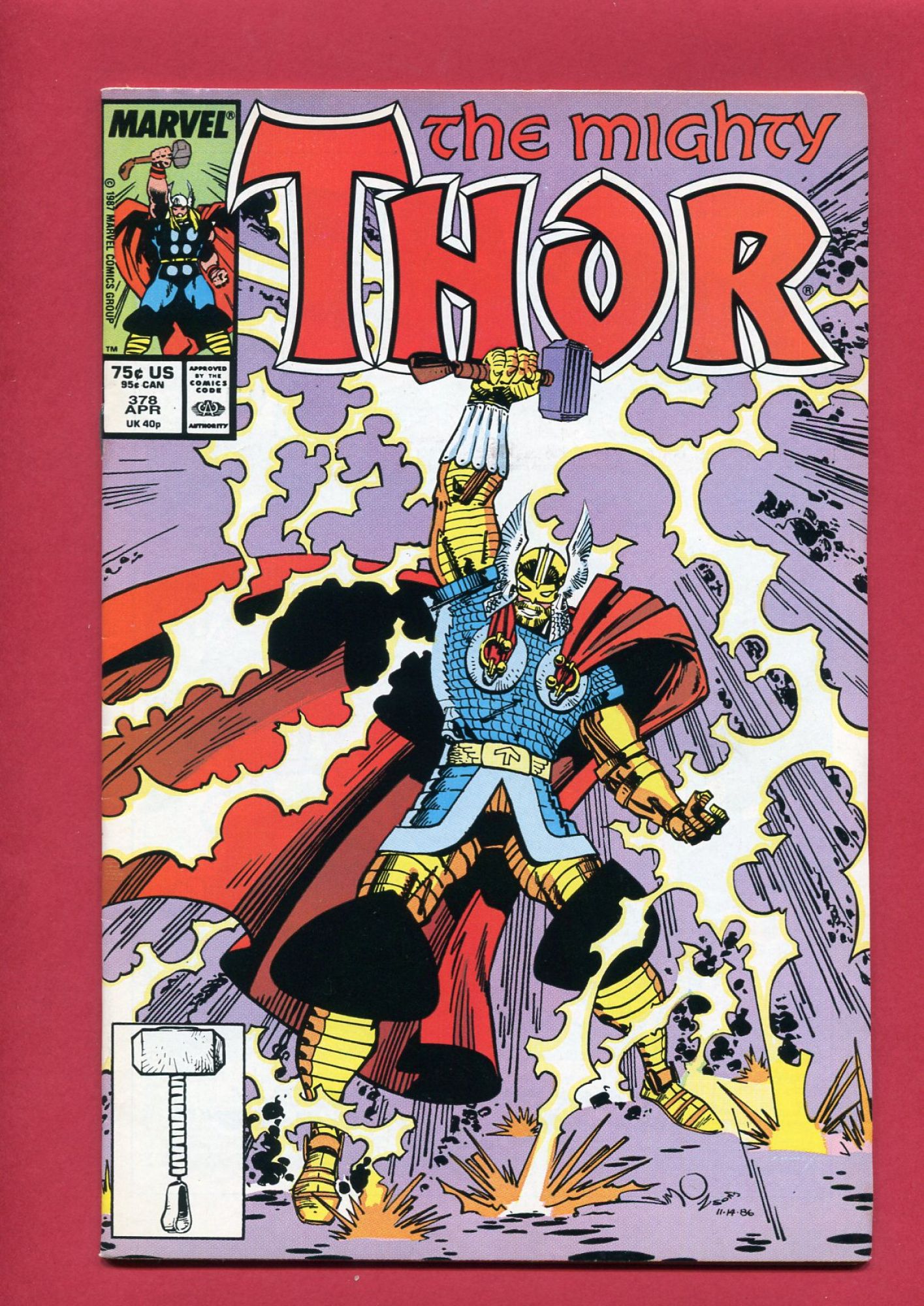Thor #378, Apr 1987, 8.0 VF