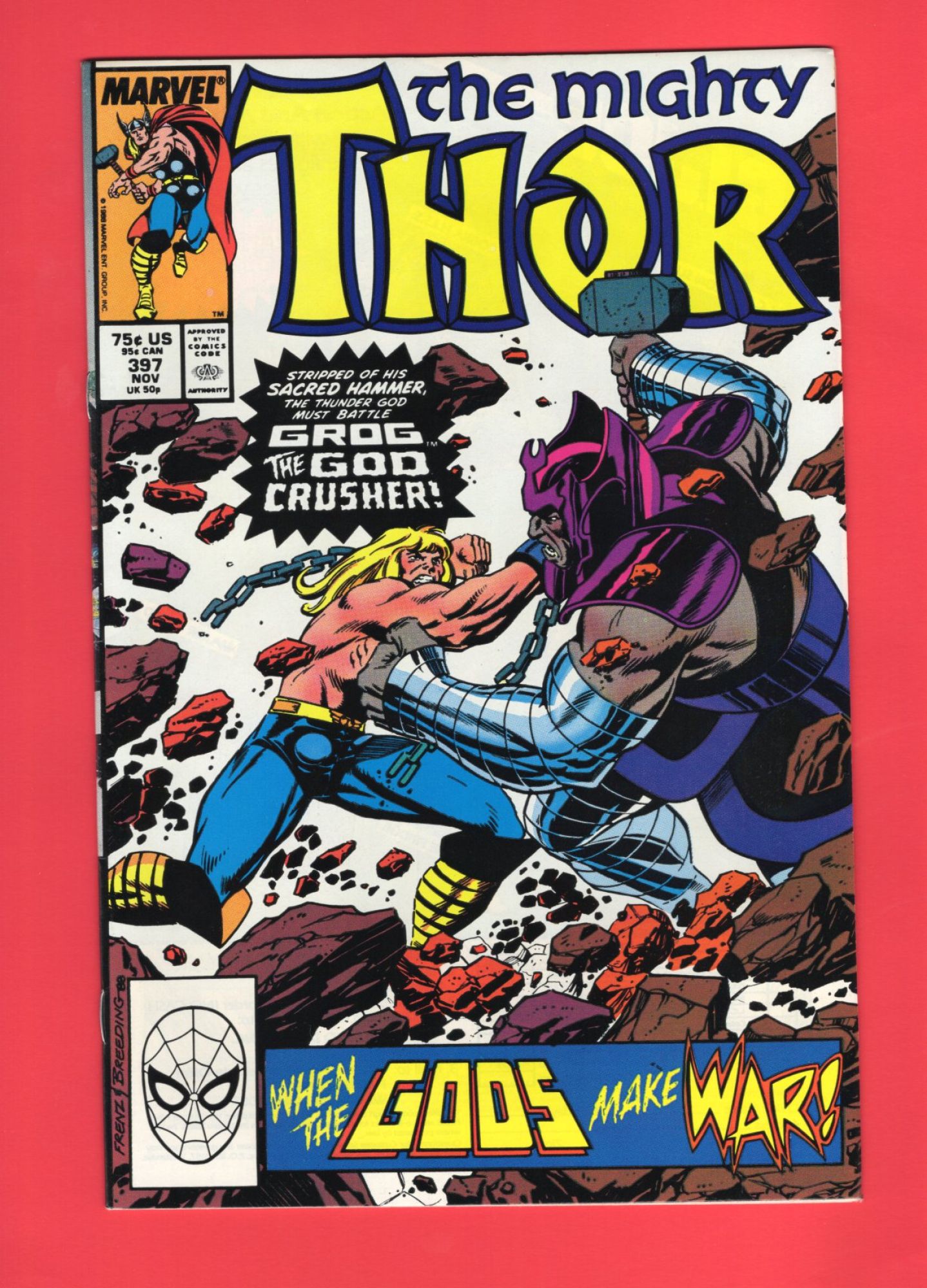 Thor #397, Nov 1988, 8.5 VF+