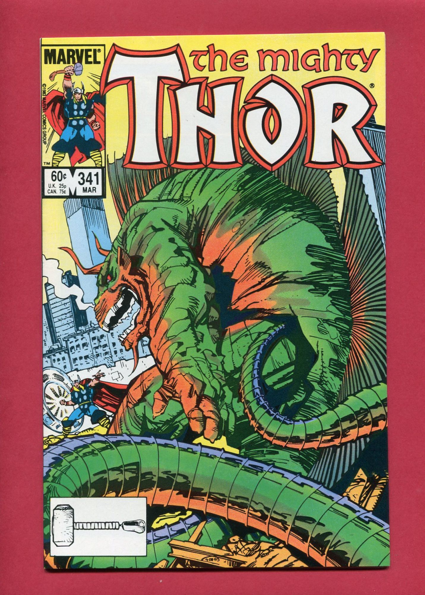 Thor #341, Mar 1984, 9.2 NM-