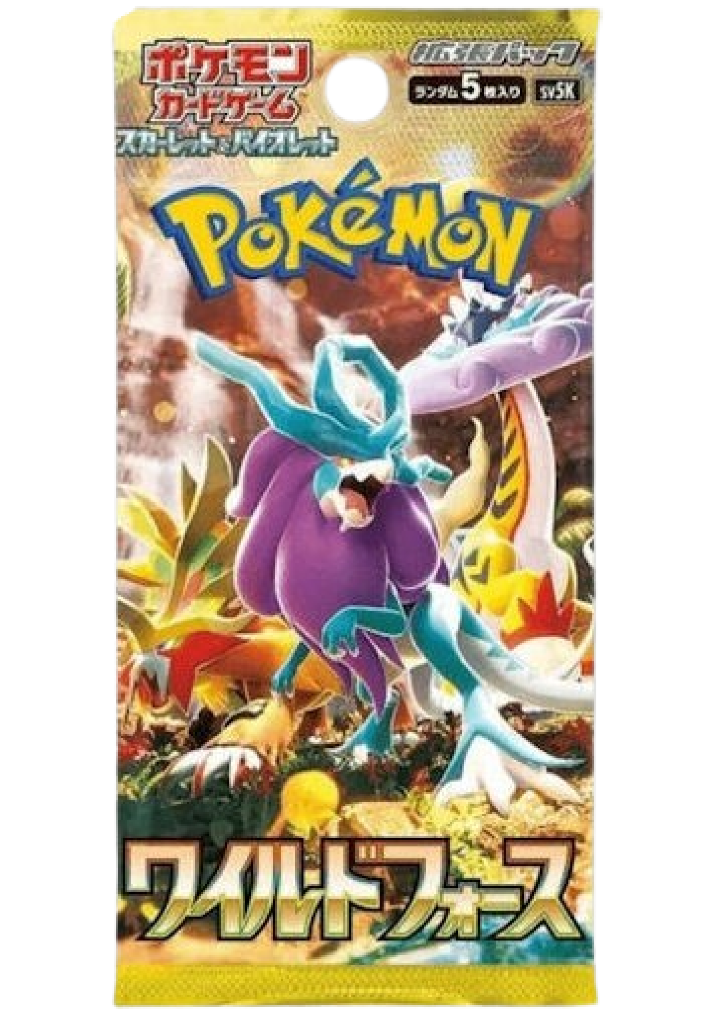 Wild Force Japanese Booster Pack, SV5K