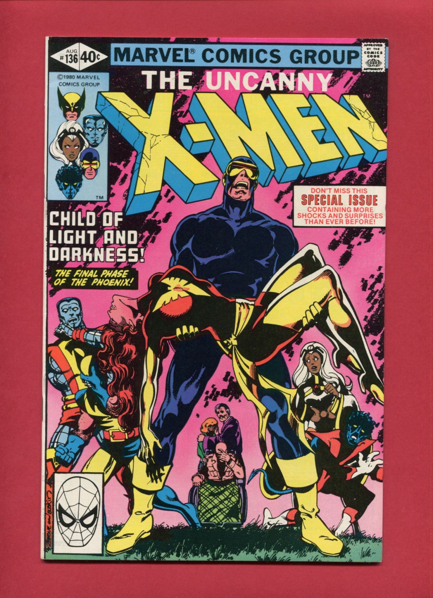 X-Men #136, Aug 1980, 8.5 VF+
