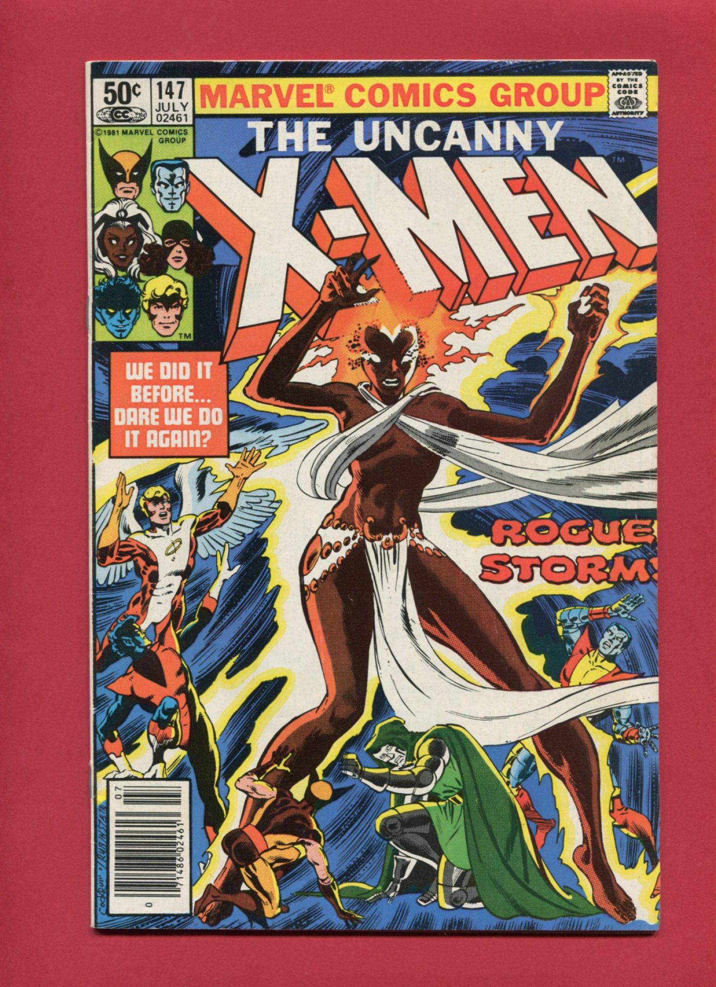 Uncanny X-Men #147, Jul 1981, 7.5 VF-