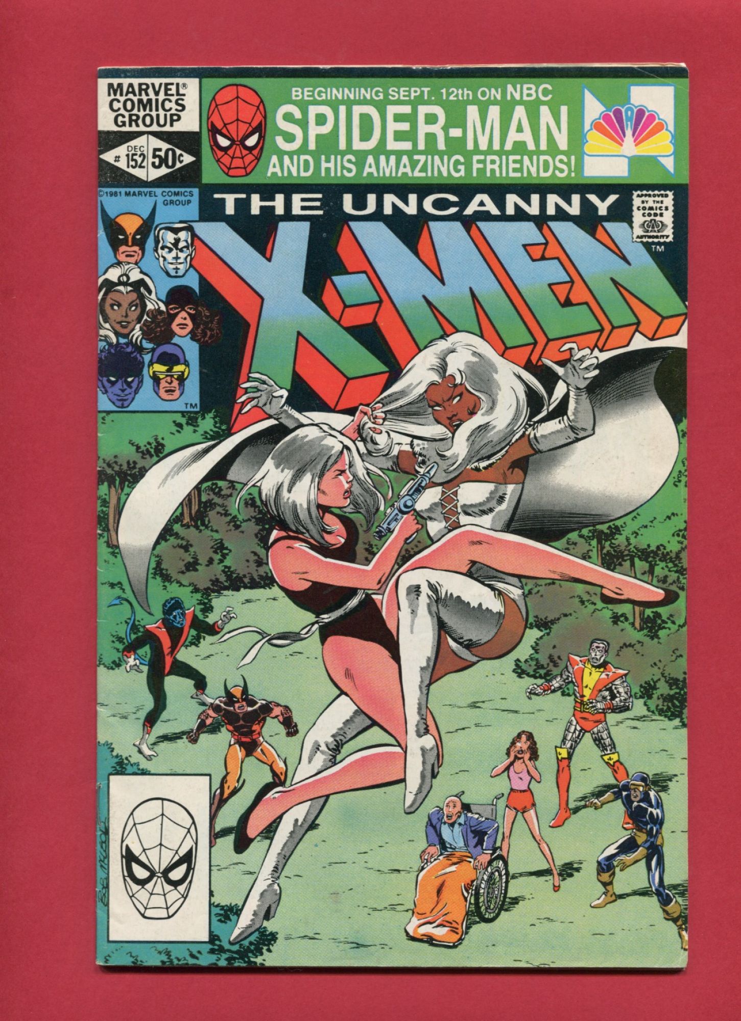 Uncanny X-Men #152, Dec 1981, 5.0 VG/FN