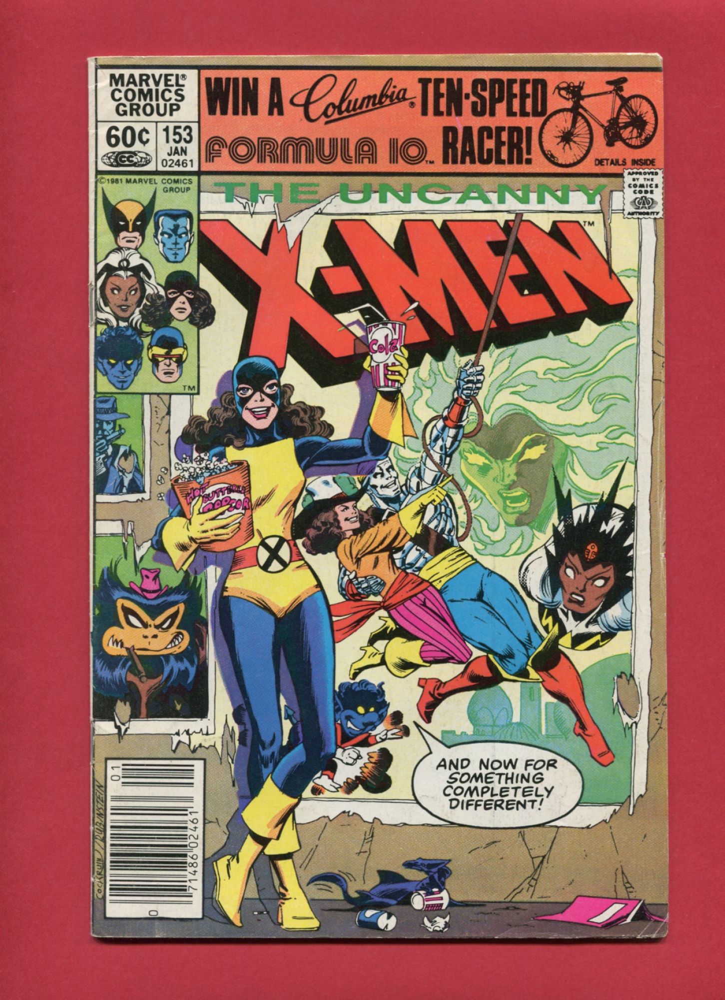 Uncanny X-Men #153, Jan 1982, 6.0 FN