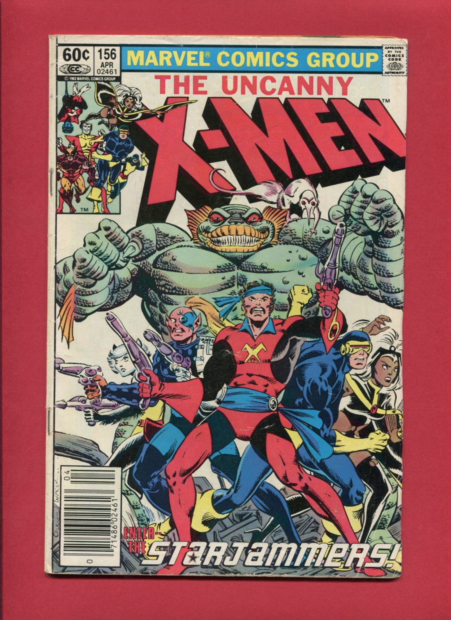 Uncanny X-Men #156, Apr 1982, 4.0 VG