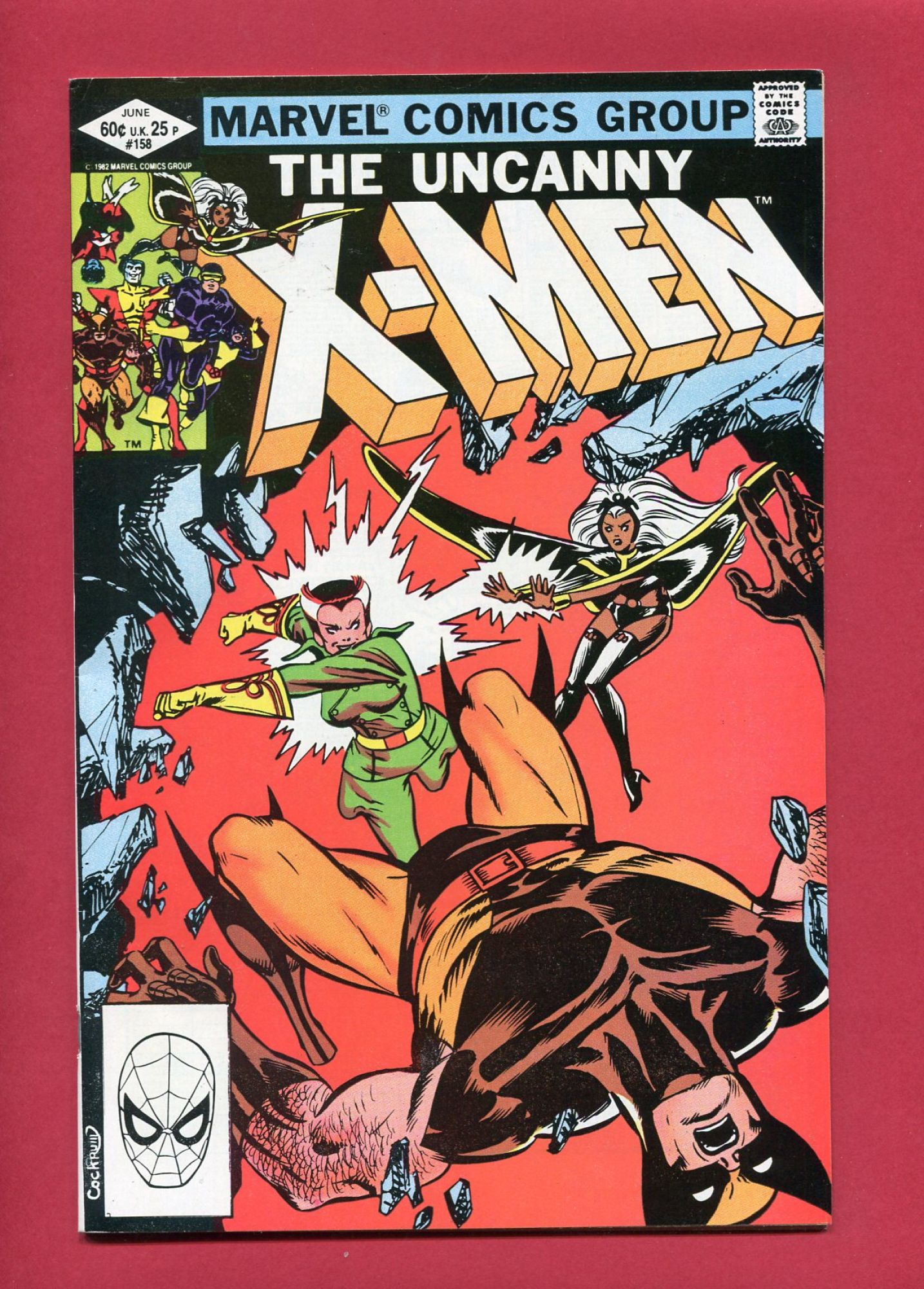 Uncanny X-Men #158, Jun 1982, 9.2 NM-