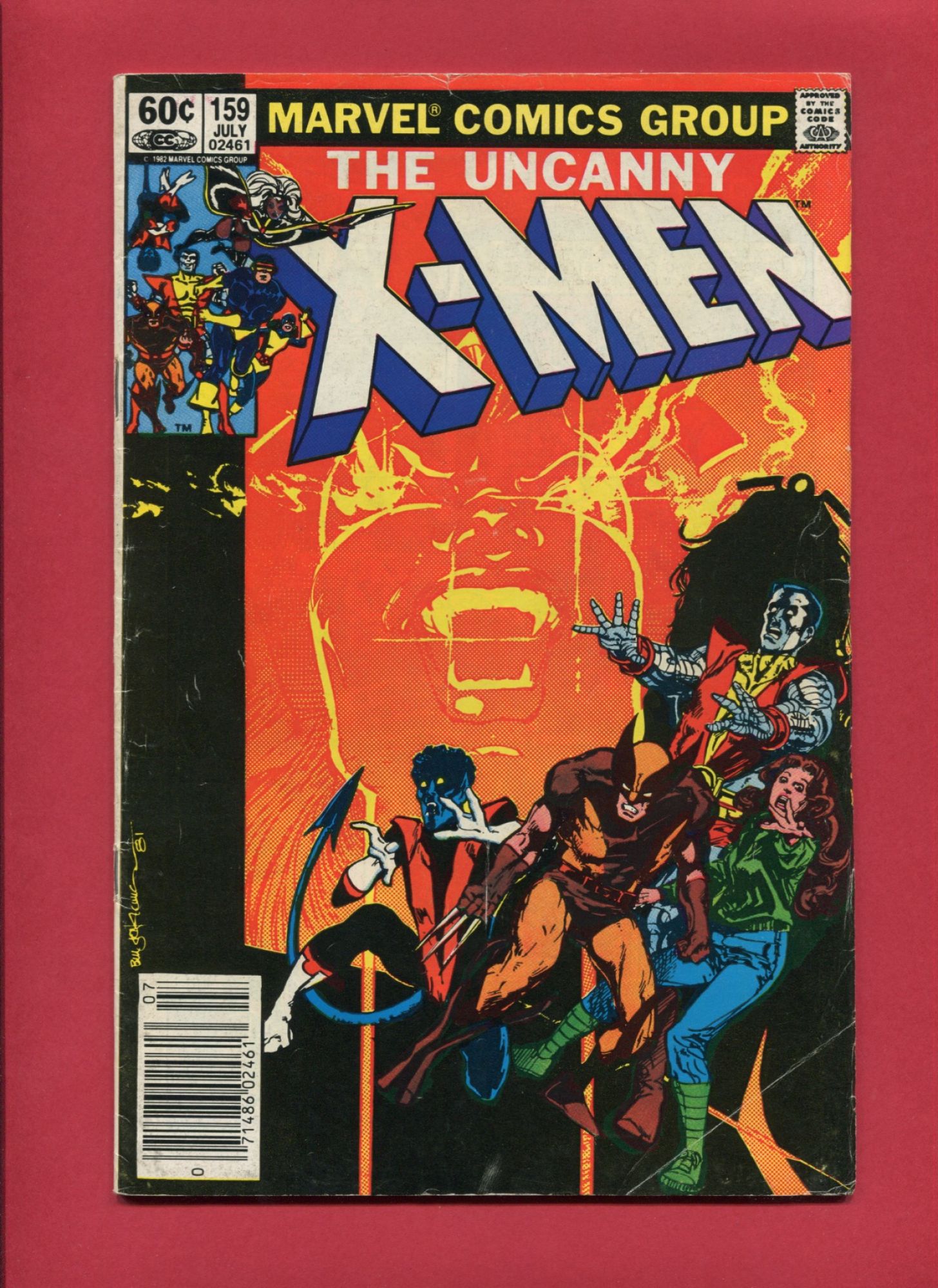 Uncanny X-Men #159, Jul 1982, 4.0 VG