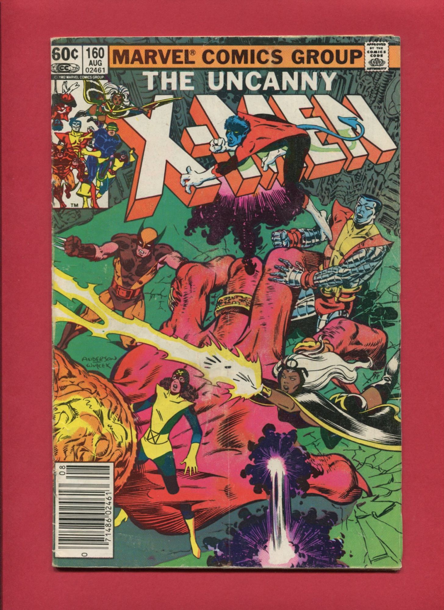 Uncanny X-Men #160, Aug 1982, 4.0 VG
