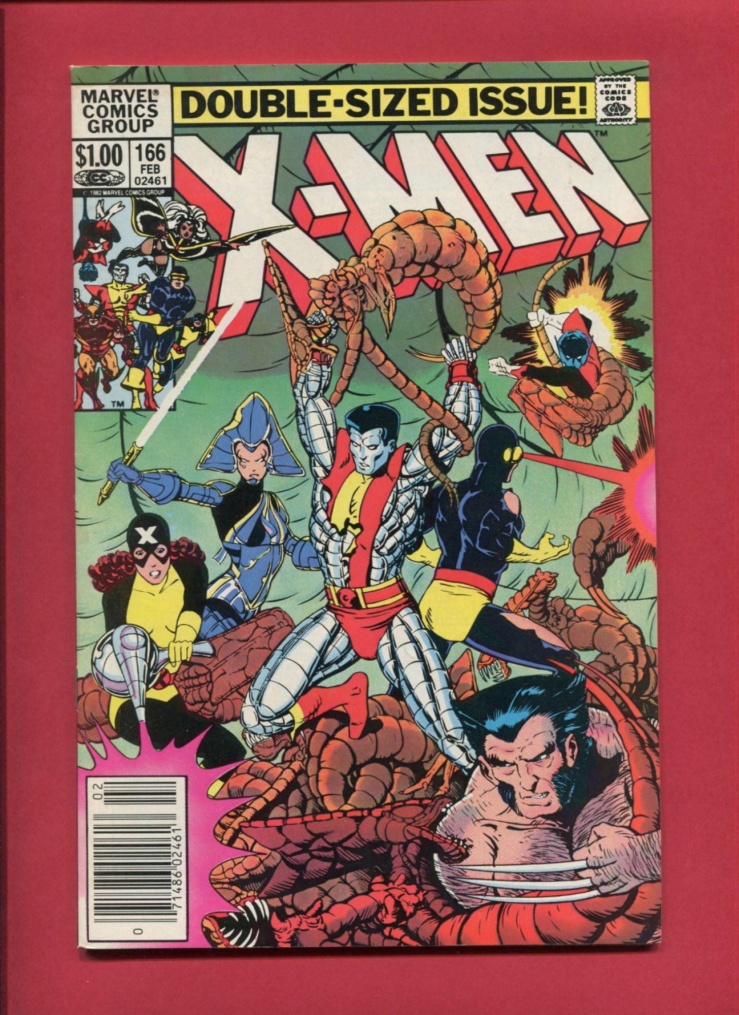 Uncanny X-Men #166, Feb 1983, 7.5 VF-