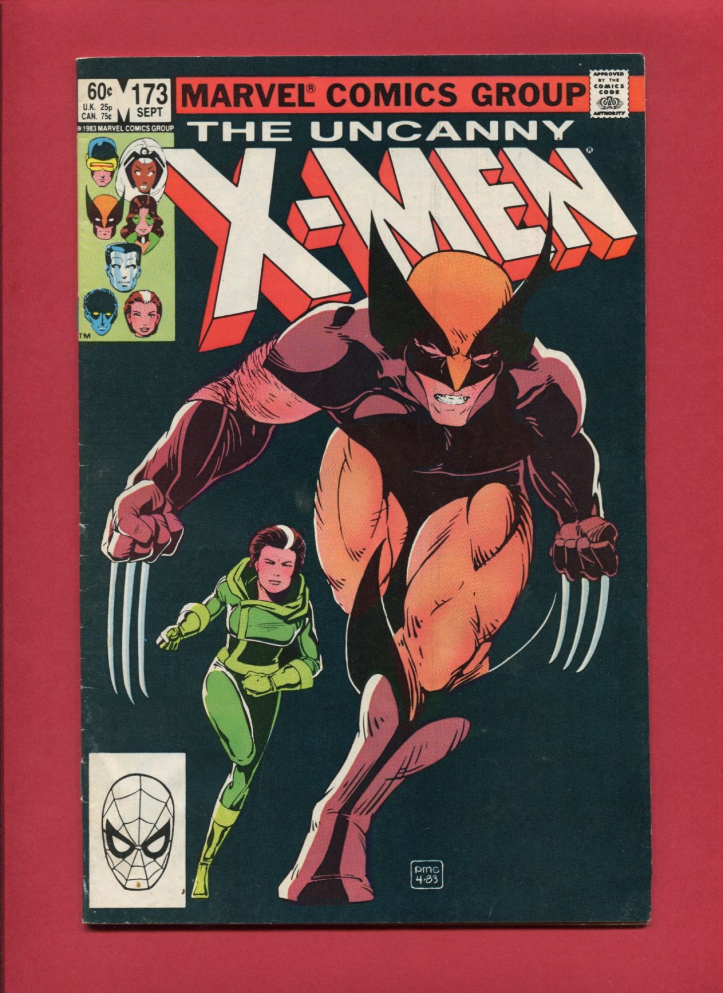 Uncanny X-Men #173, Sep 1983, 5.0 VG/FN