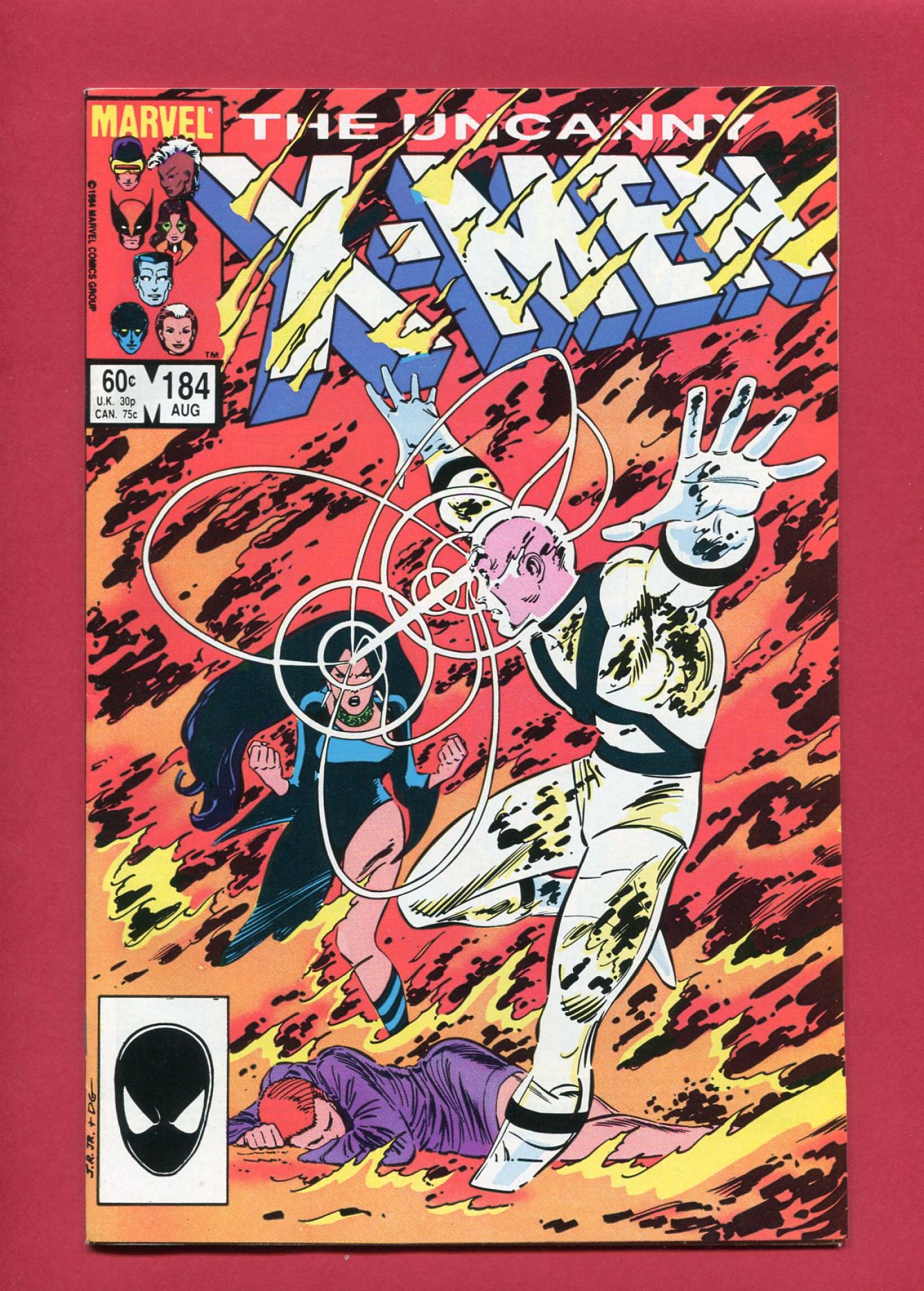 Uncanny X-Men #184, Aug 1984, 9.2 NM-