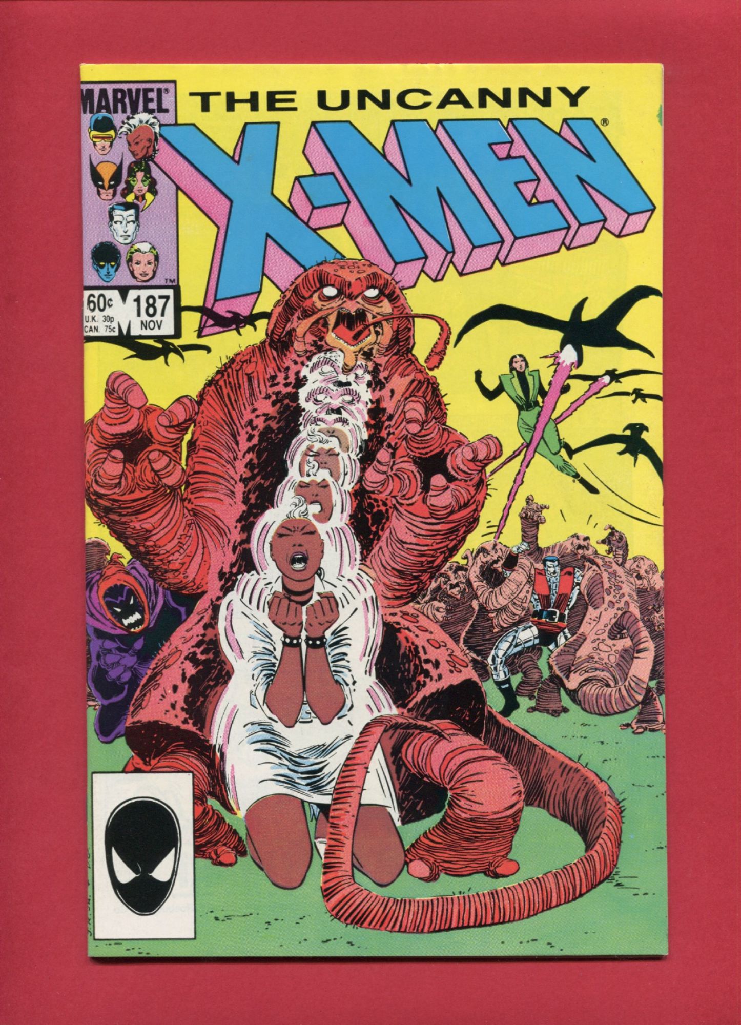 Uncanny X-Men #187, Nov 1984, 9.2 NM-