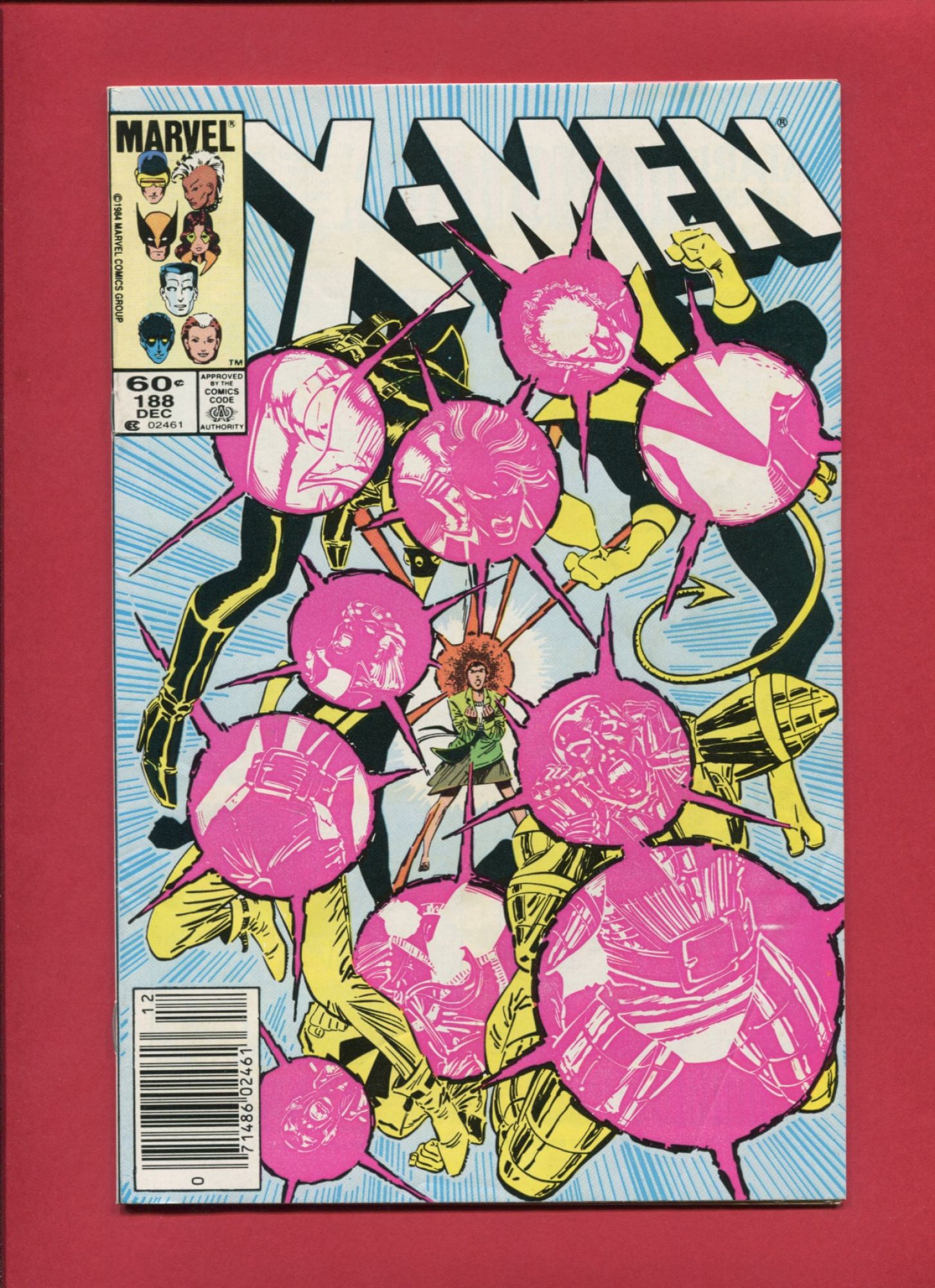Uncanny X-Men #188, Dec 1984, 6.5 FN+