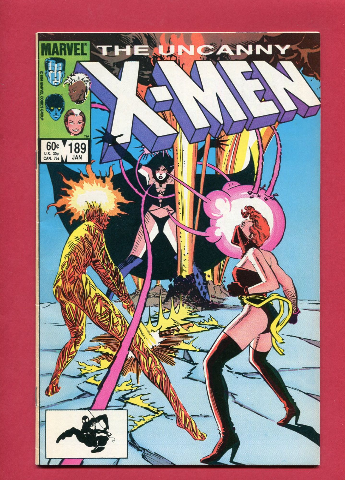 Uncanny X-Men #189, Jan 1985, 7.5 VF-