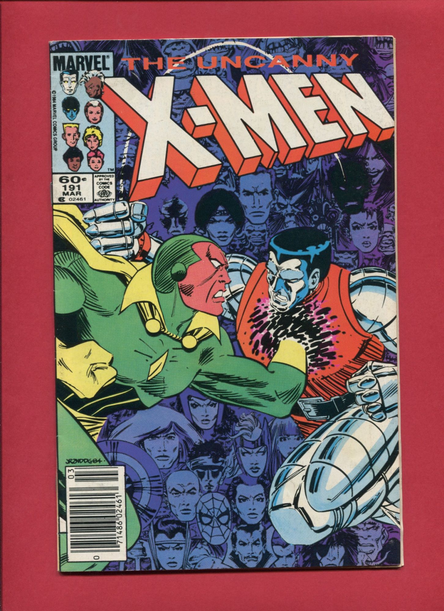 Uncanny X-Men #191, Mar 1985, 6.0 FN