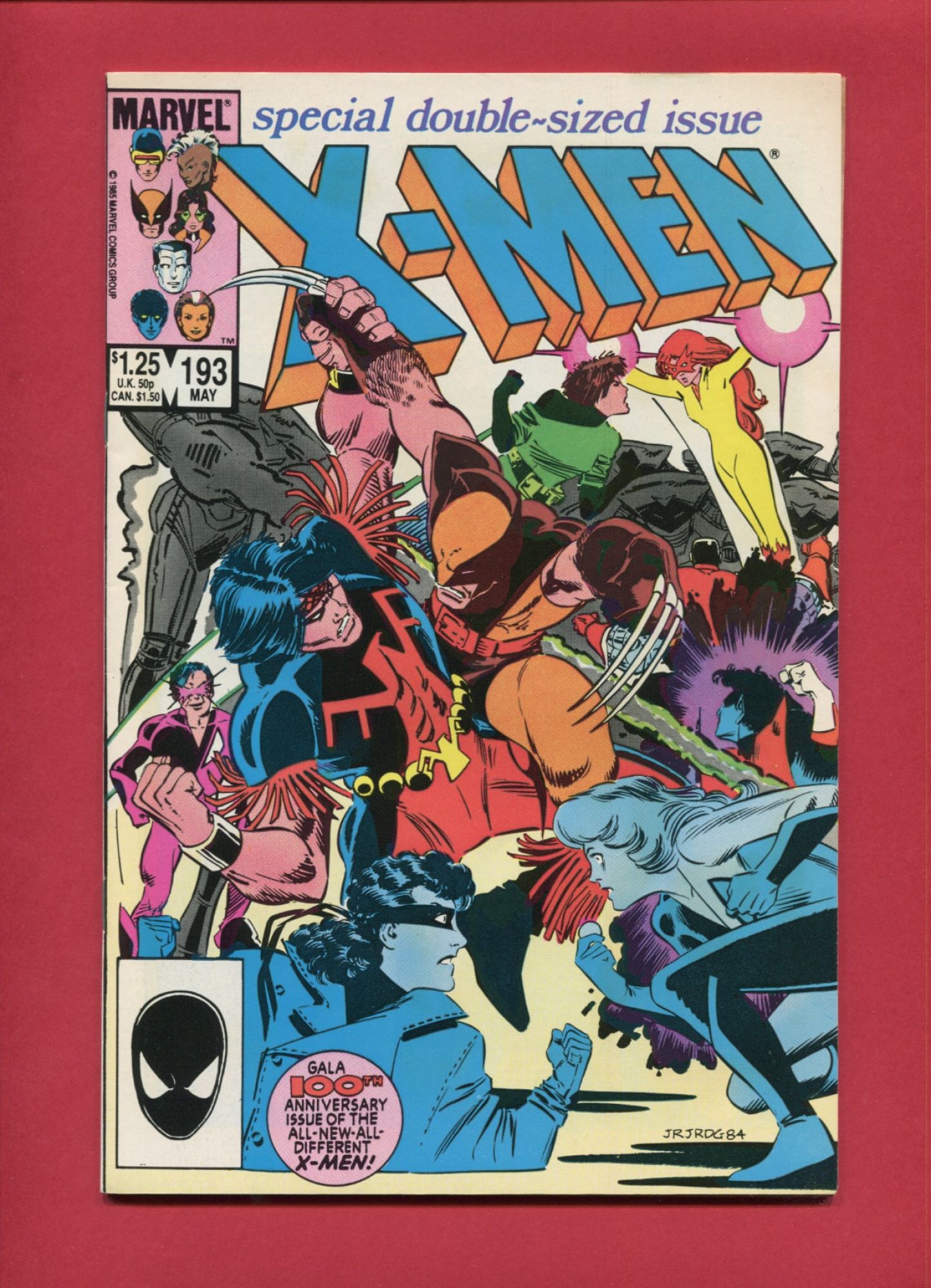 Uncanny X-Men #193, May 1985, 8.5 VF+