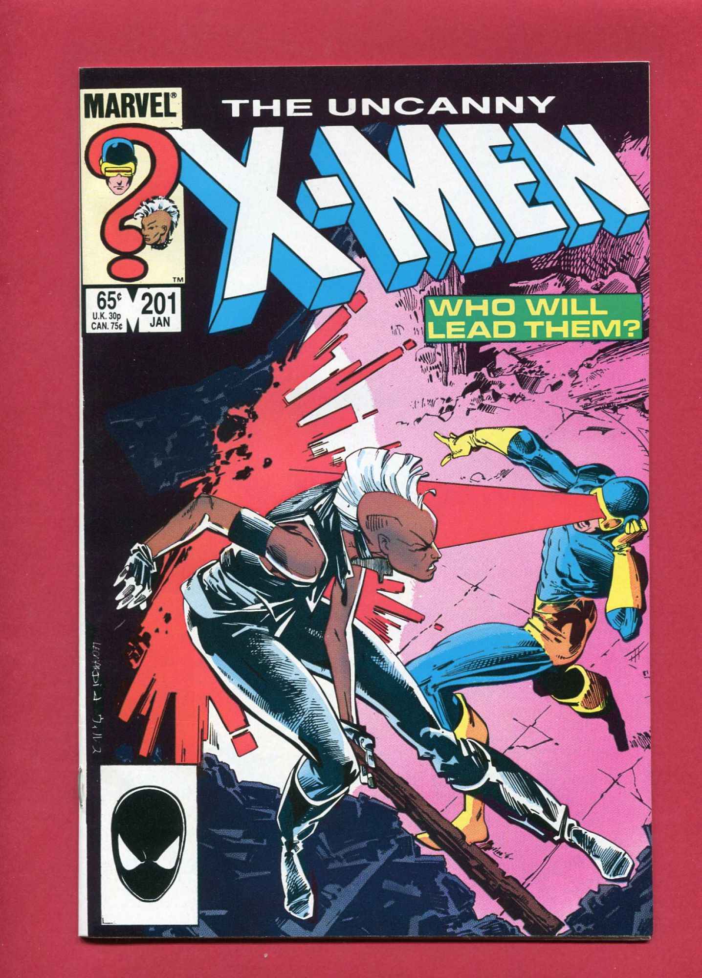 Uncanny X-Men #201, Jan 1986, 8.5 VF+