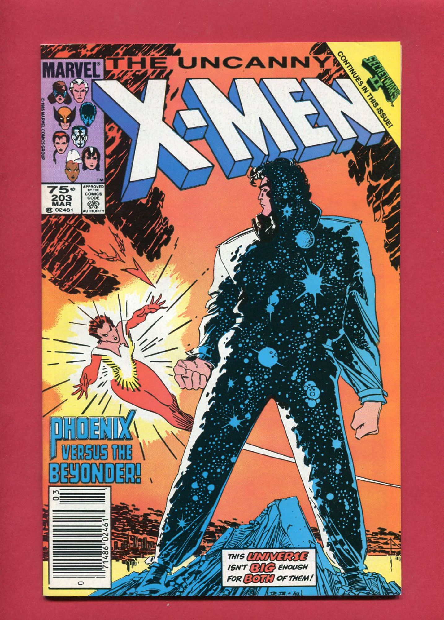 Uncanny X-Men #203, Mar 1986, 9.2 NM-