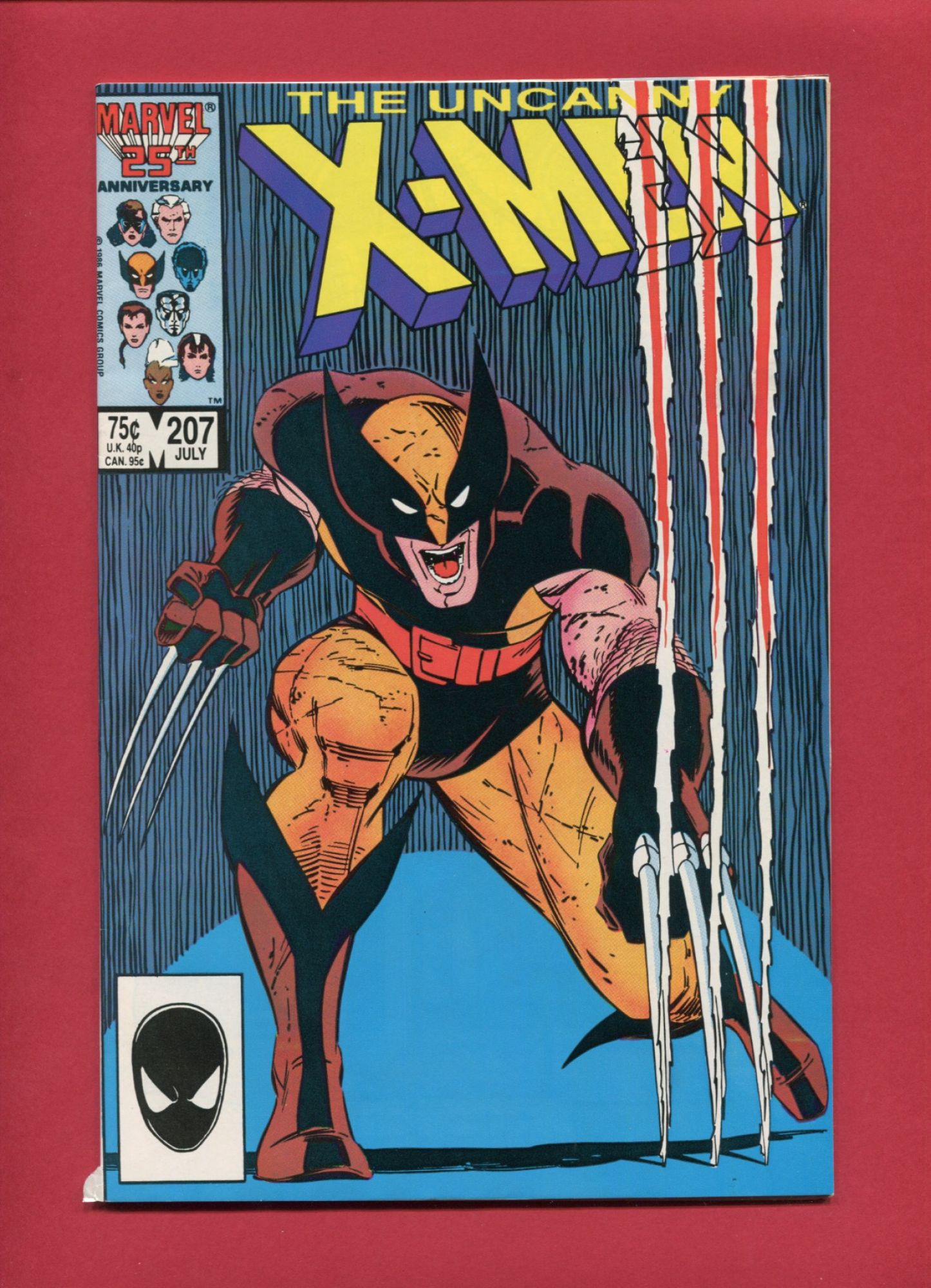 Uncanny X-Men #207, Jul 1986, 8.0 VF