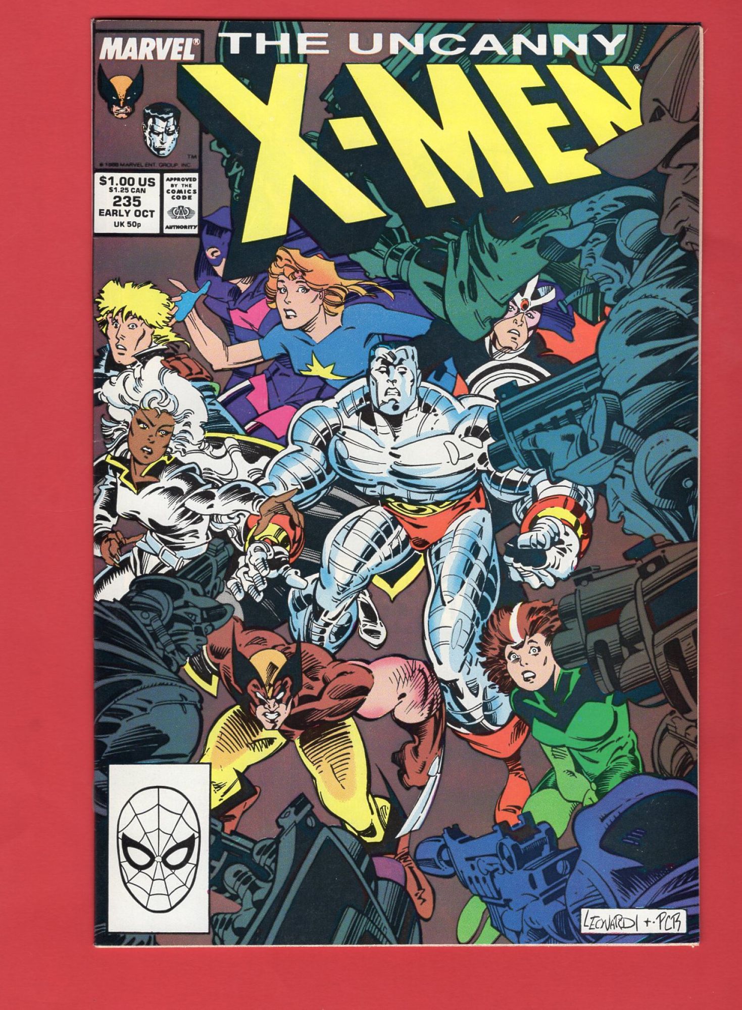 Uncanny X-Men #235, Oct 1988, 8.5 VF+