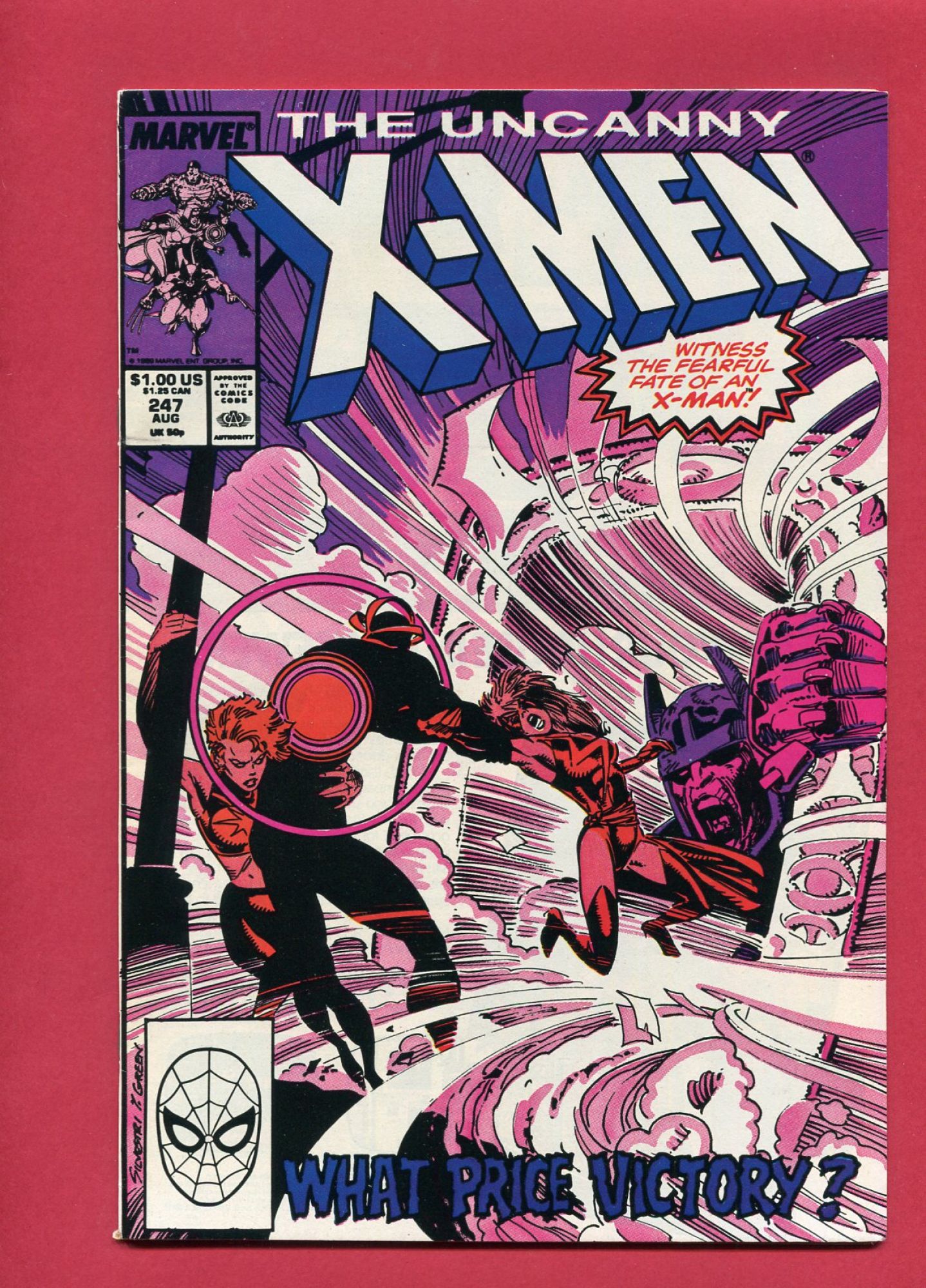 Uncanny X-Men #247, Aug 1989, 8.0 VF