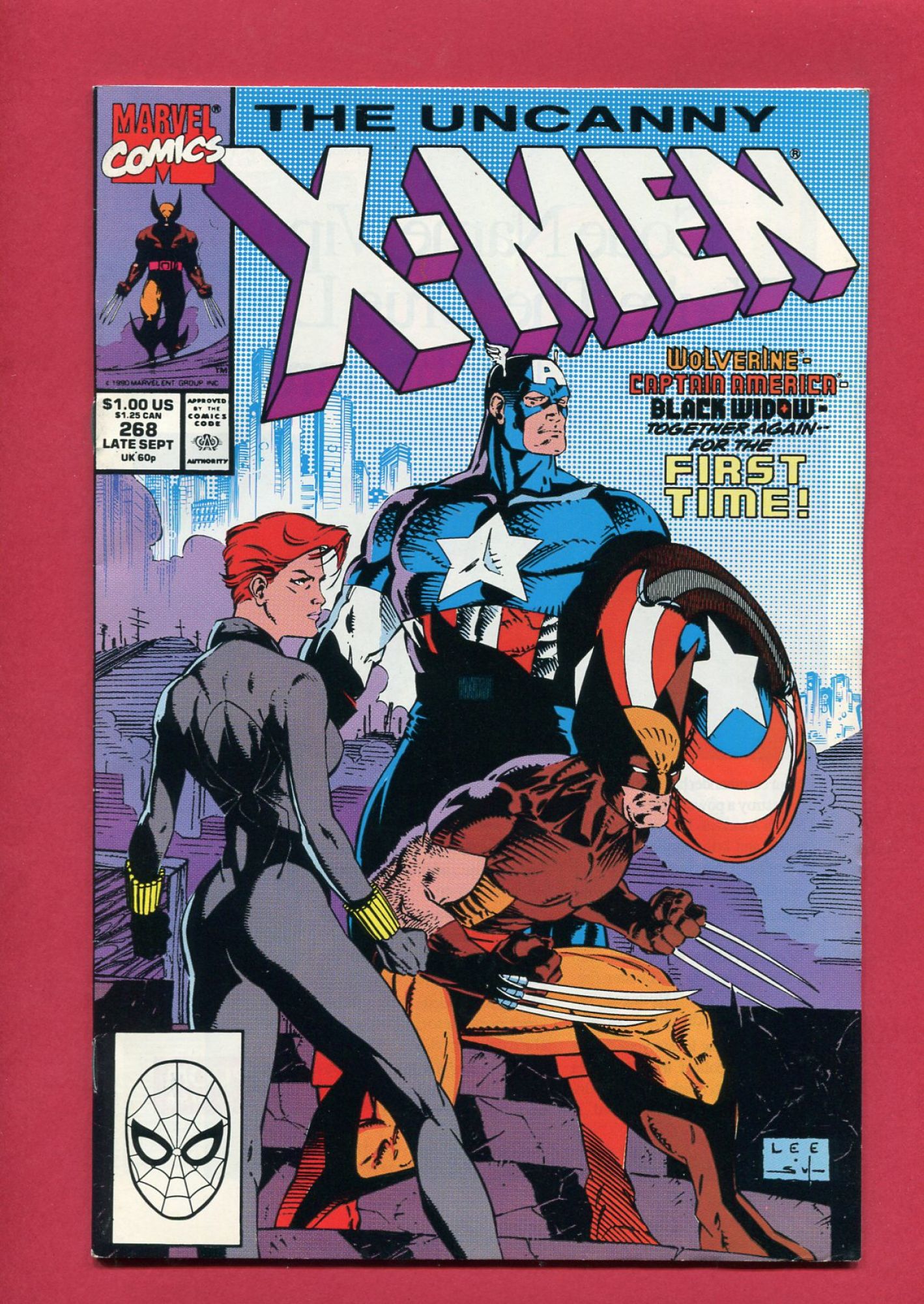 Uncanny X-Men #268, Sep 1990, 8.5 VF+