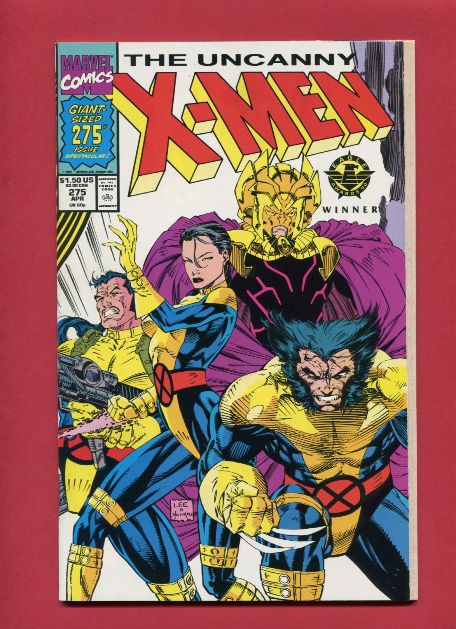 Uncanny X-Men #275, Apr 1991, 5.0 VG/FN