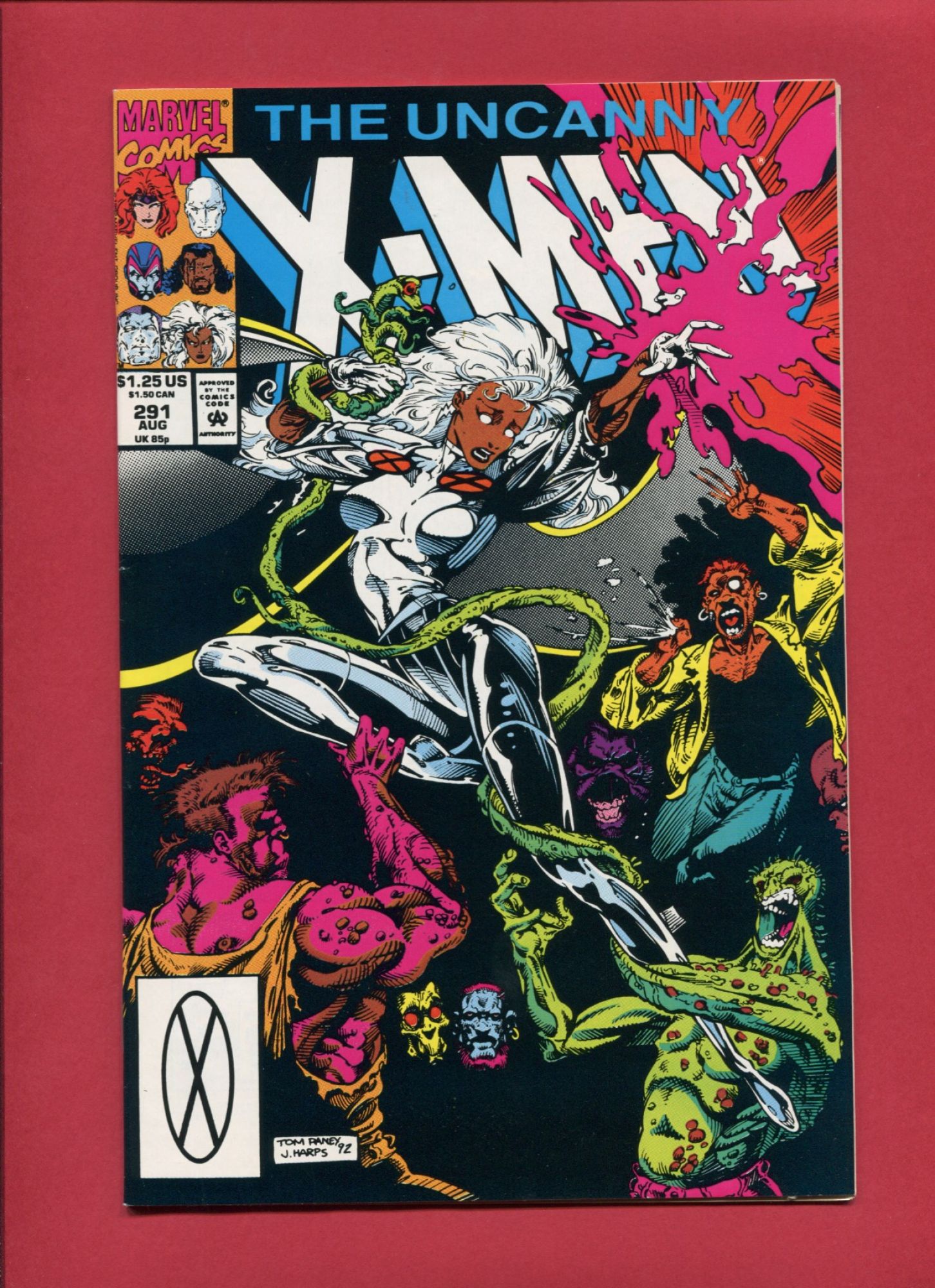 Uncanny X-Men #291, Aug 1992, 9.2 NM-