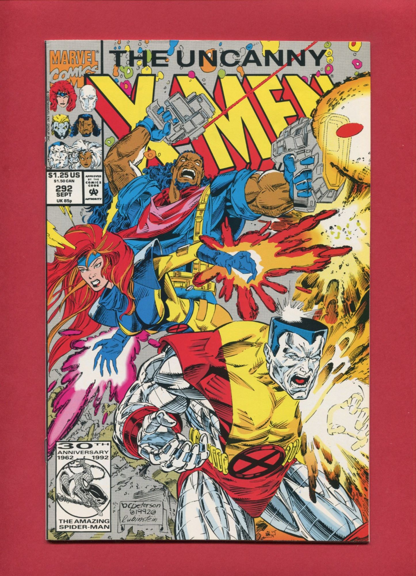 Uncanny X-Men #292, Sep 1992, 9.2 NM-