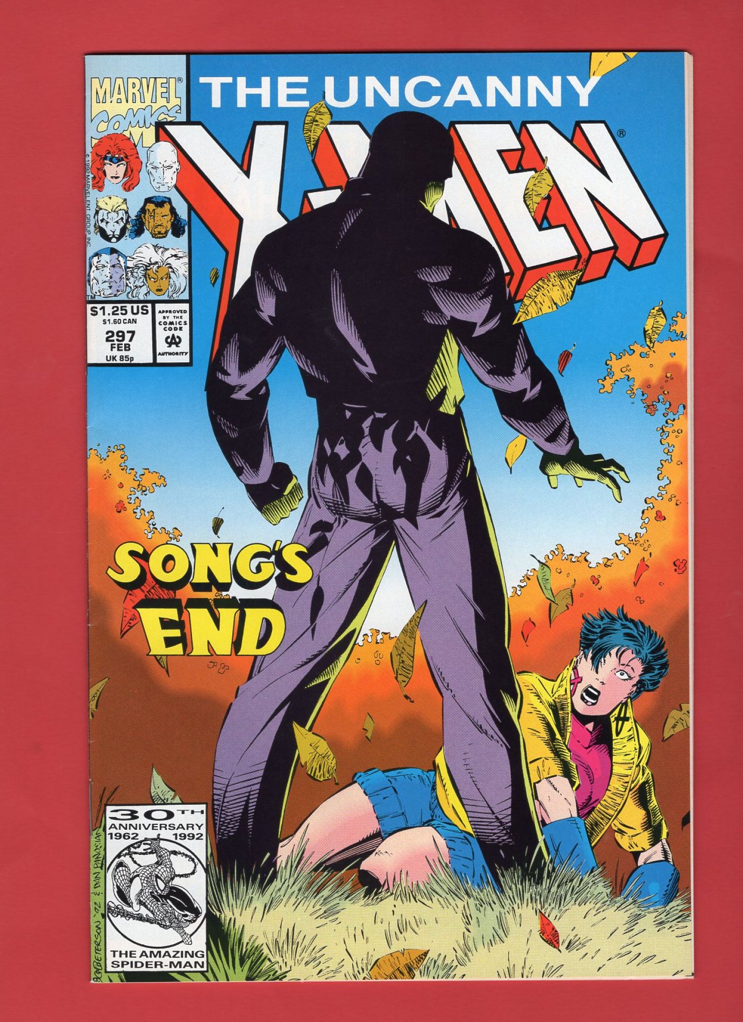 Uncanny X-Men #297, Feb 1993, 9.2 NM-